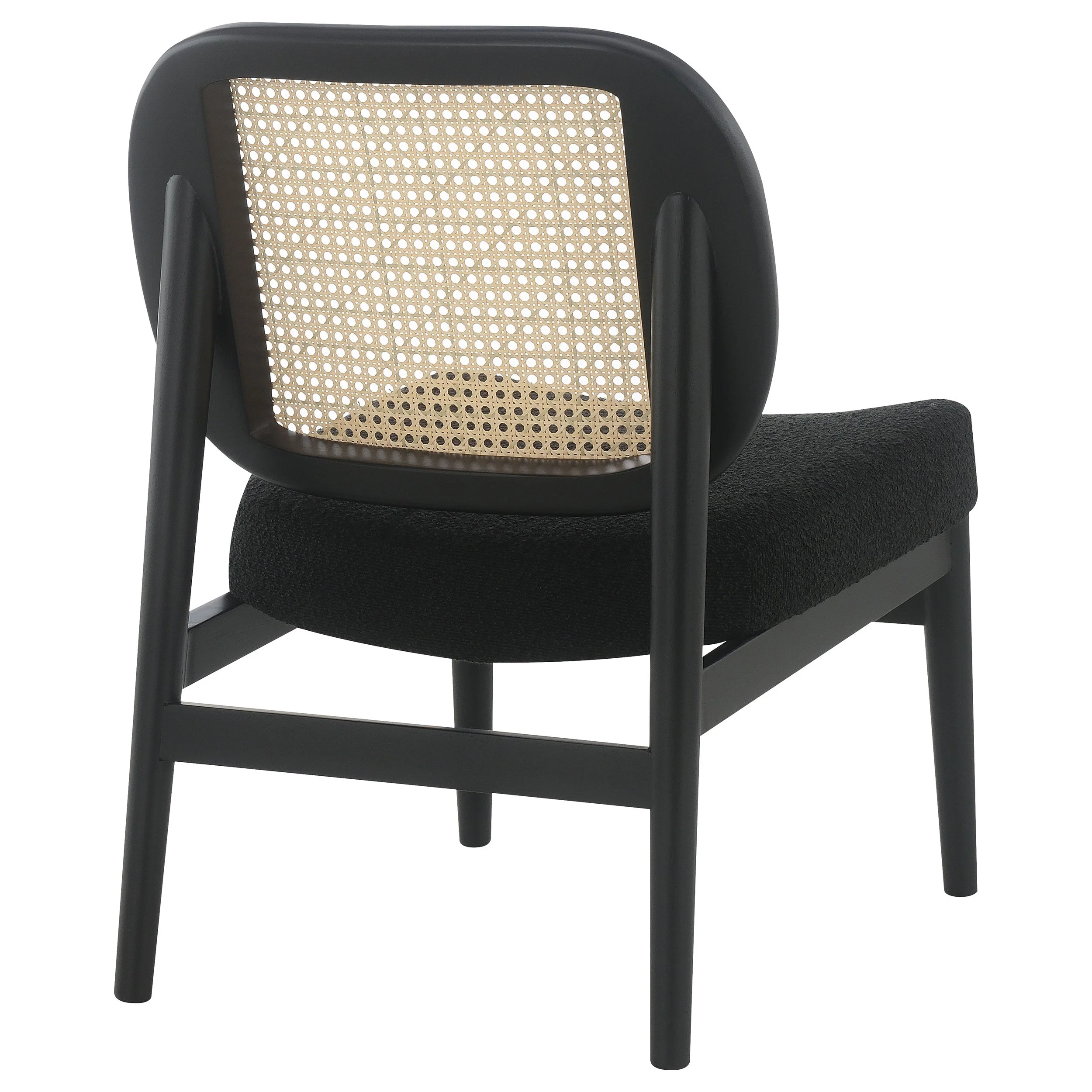 Rayo Rattan Cane Back Accent Chair with Padded Seat - Image 15