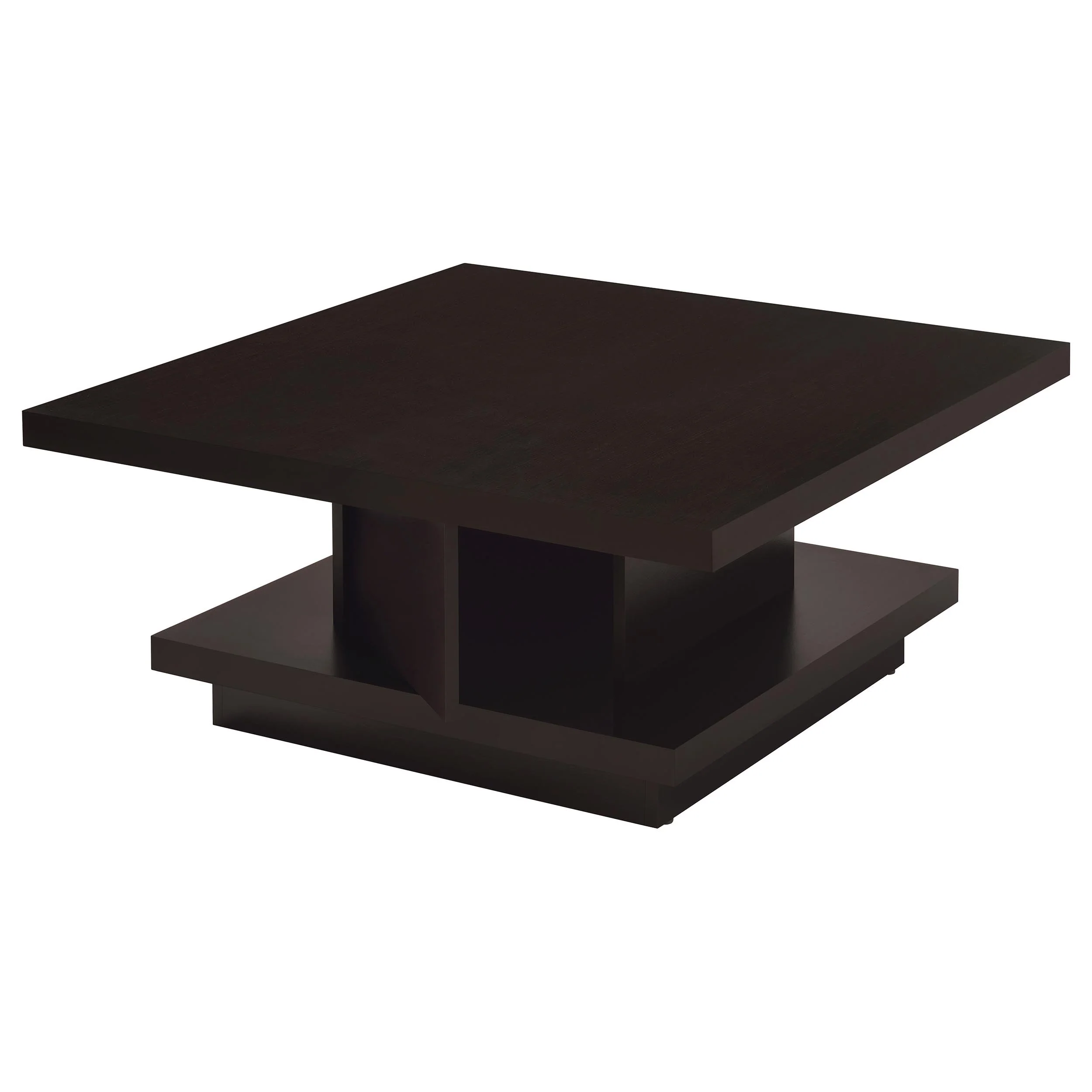 Reston Square Coffee and End Table Set Cappuccino - Image 13