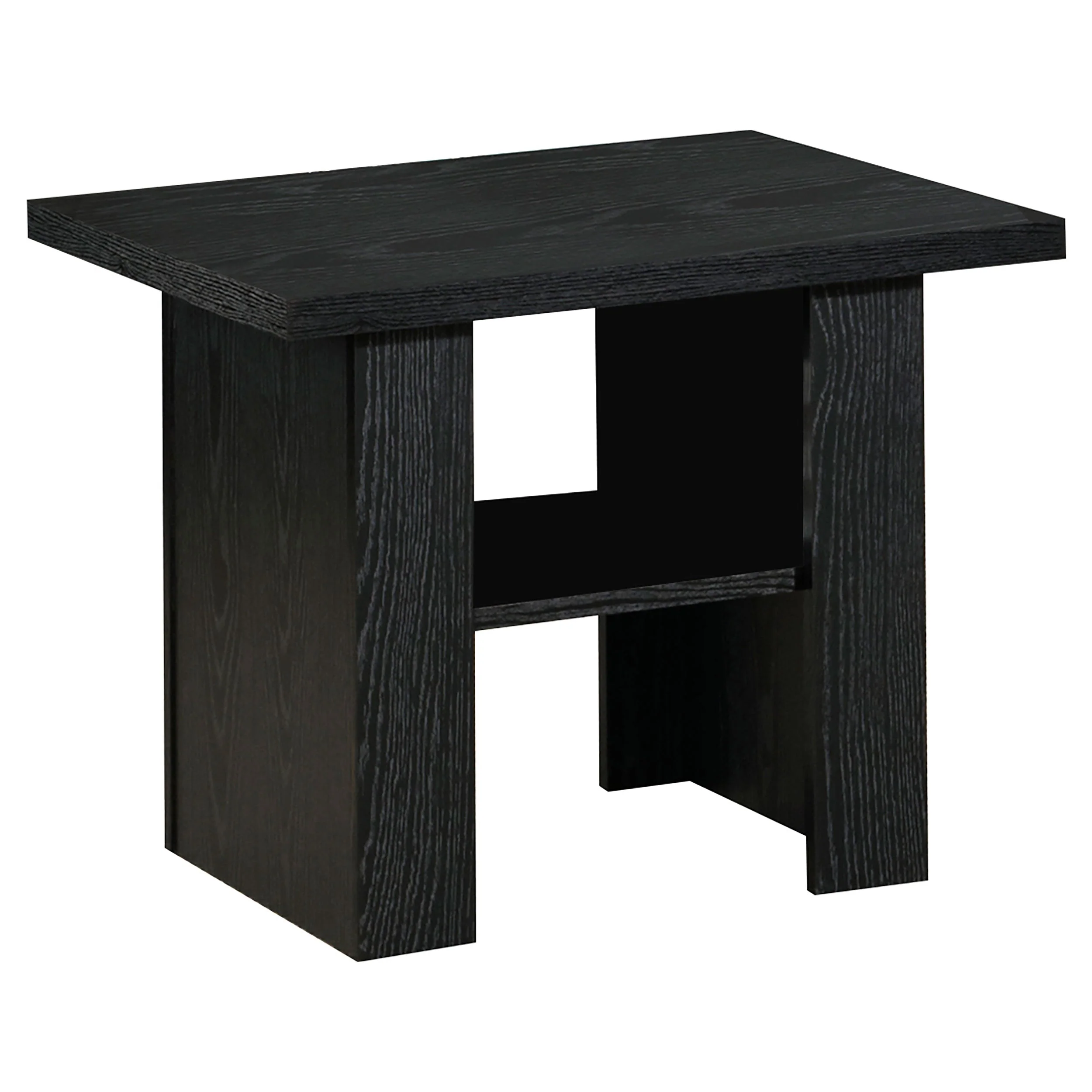 Rodez 3-piece Engineered Wood Coffee Table Set Black Oak - Image 5