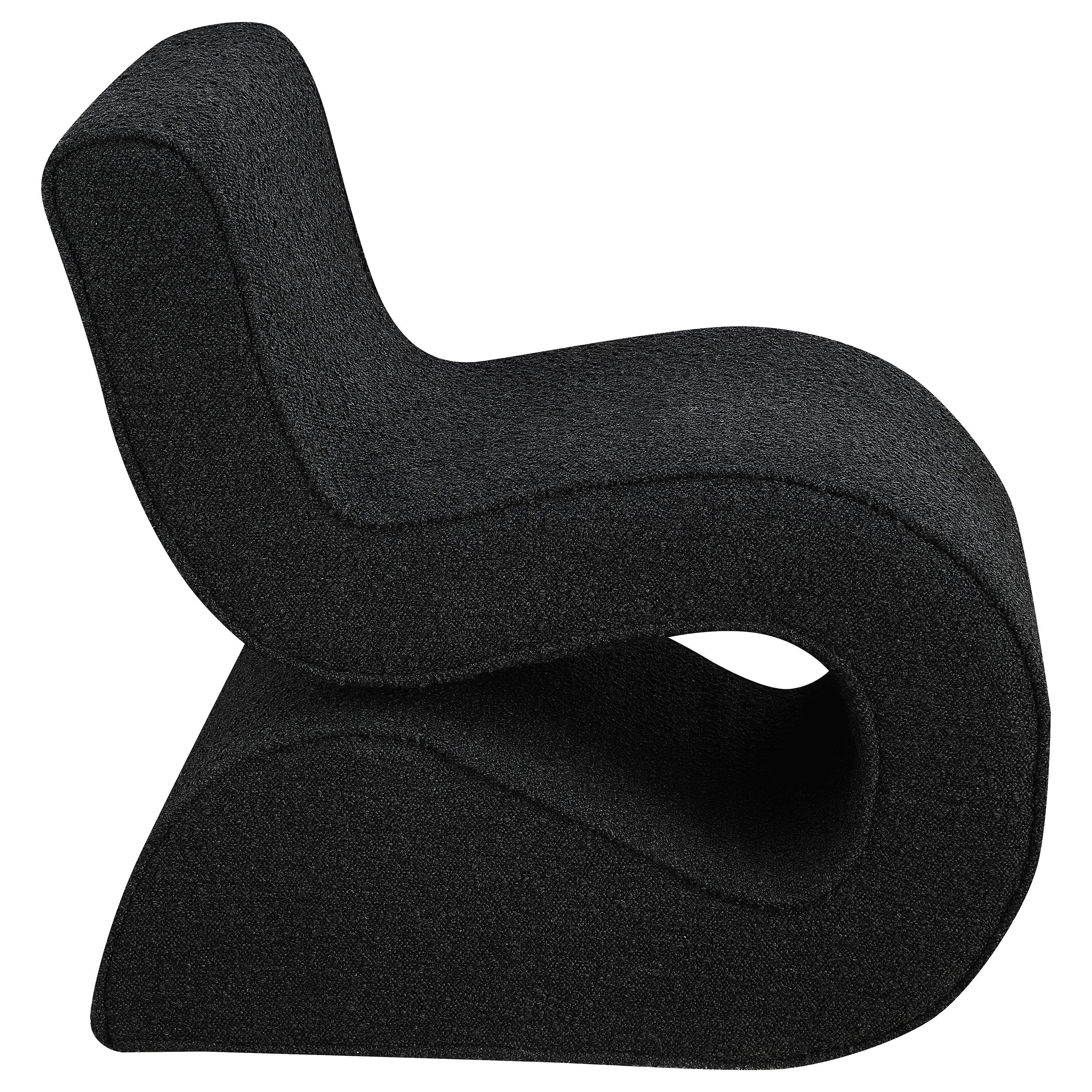 Ronea Boucle Upholstered Armless Curved Chair - Image 18