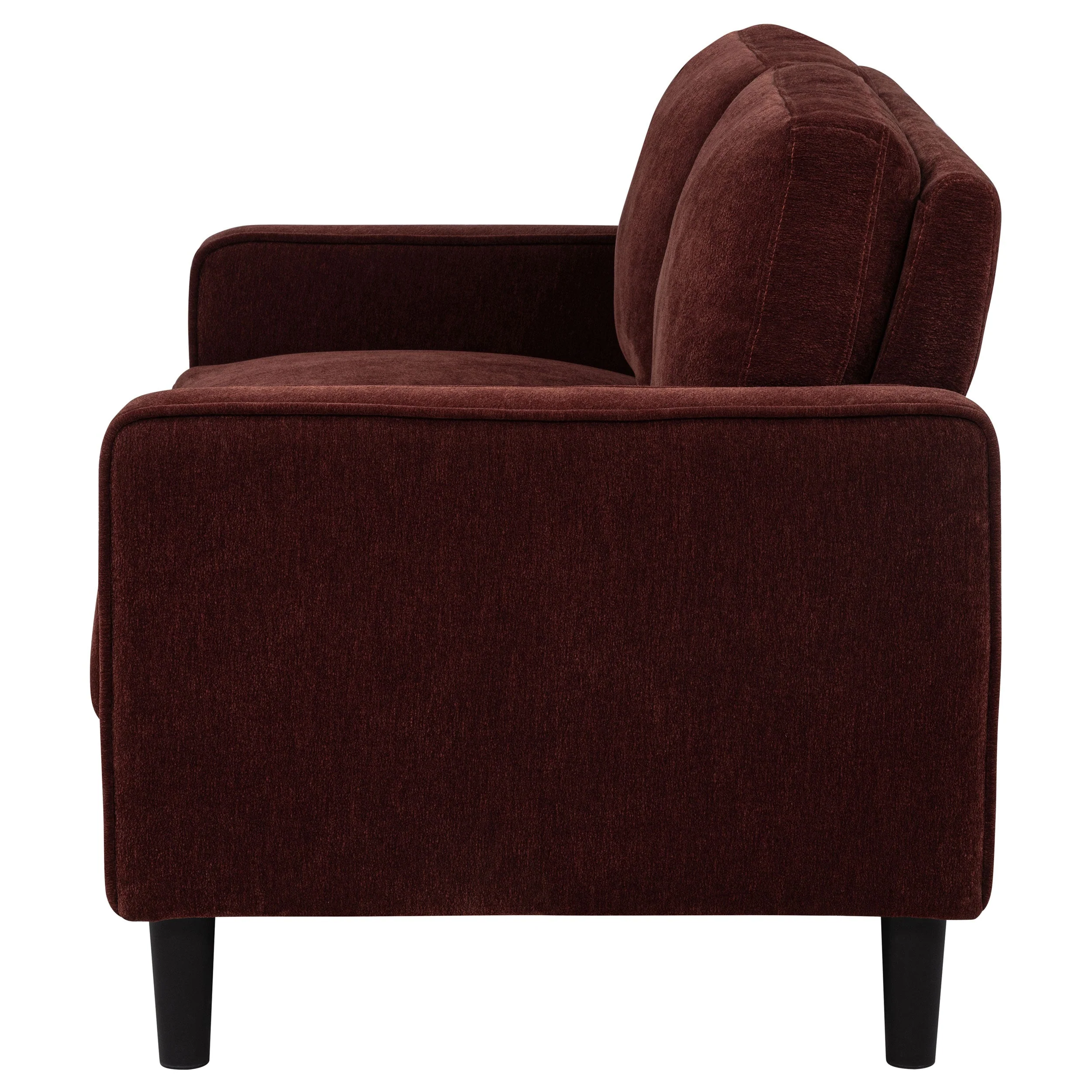 Ruth Upholstered Track Arm Loveseat - Image 23