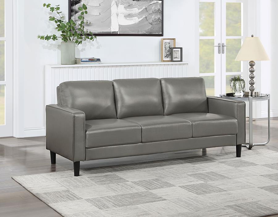 Ruth Upholstered Track Arm Sofa - Image 2