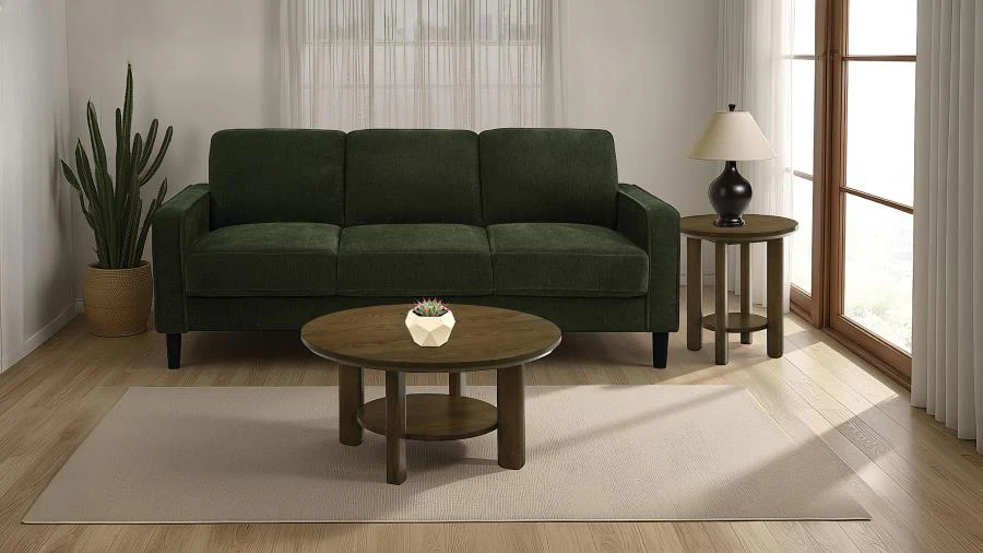 Ruth Upholstered Track Arm Sofa - Image 4