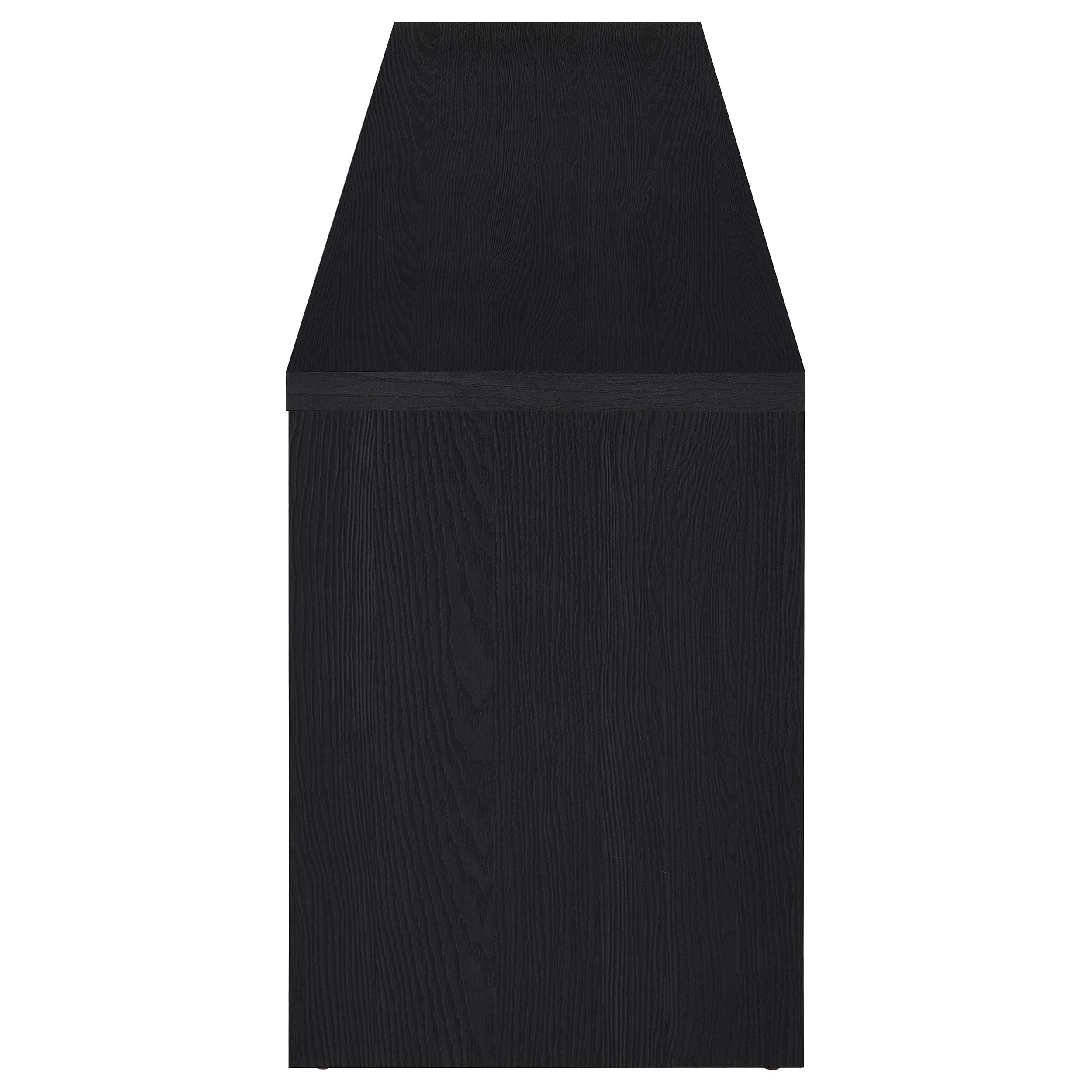 Rutland 78-inch 3-drawer TV Stand Media Console Black - Image 7