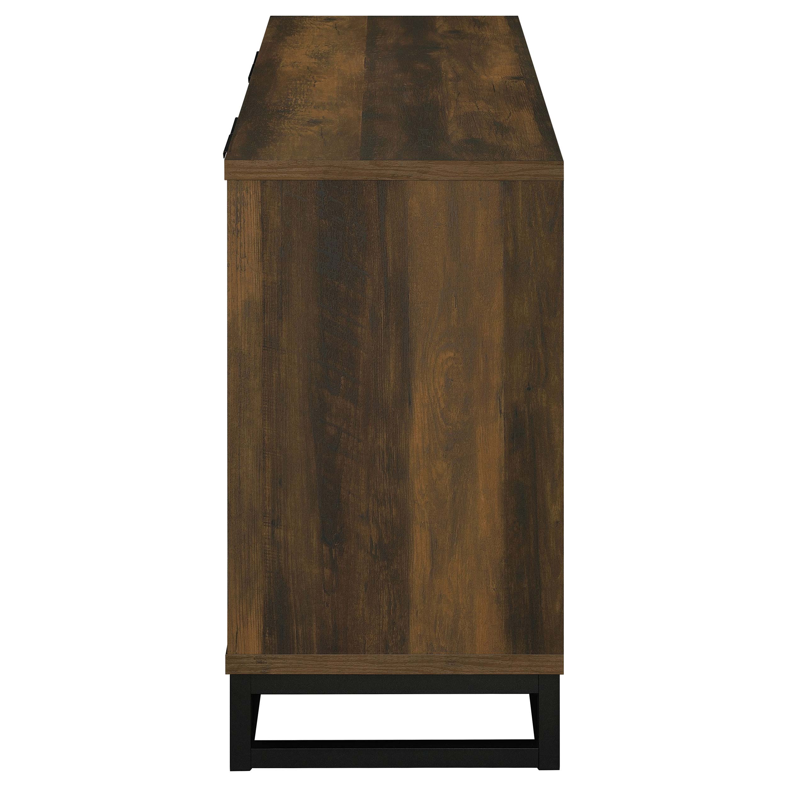 Ryatt 4-door Engineered Wood Accent Cabinet Dark Pine - Image 7