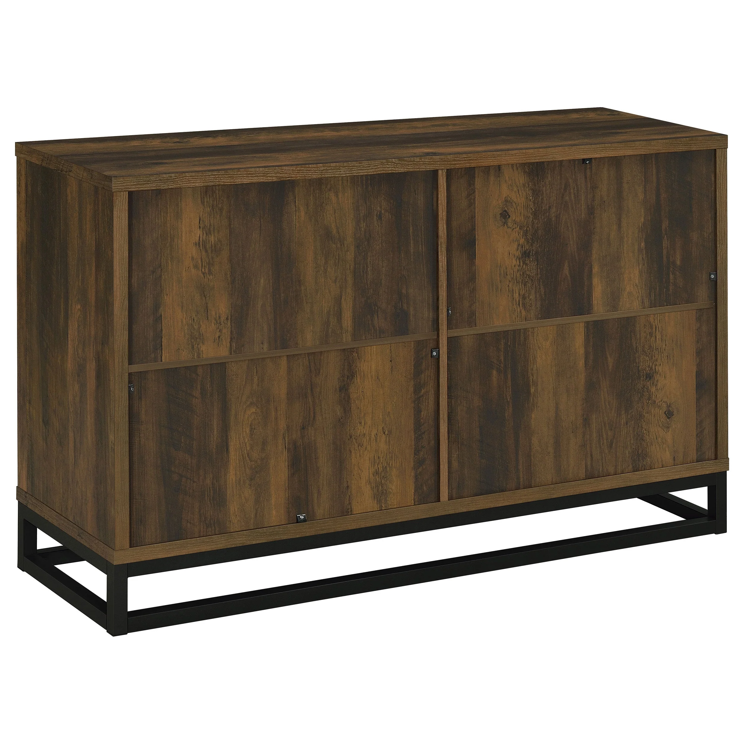 Ryatt 4-door Engineered Wood Accent Cabinet Dark Pine - Image 8