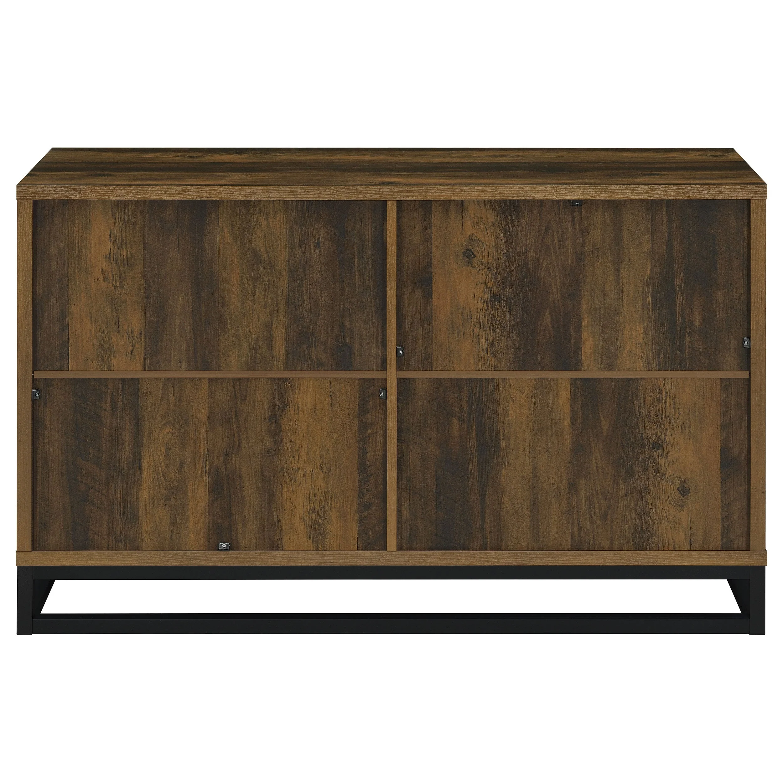 Ryatt 4-door Engineered Wood Accent Cabinet Dark Pine - Image 9