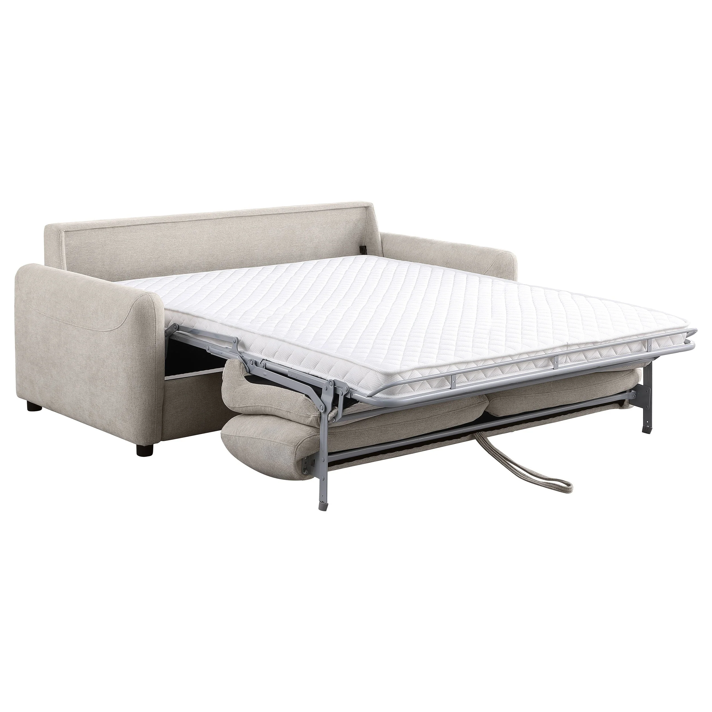 Rylie Upholstered Sofa Sleeper with Mattress - Image 10