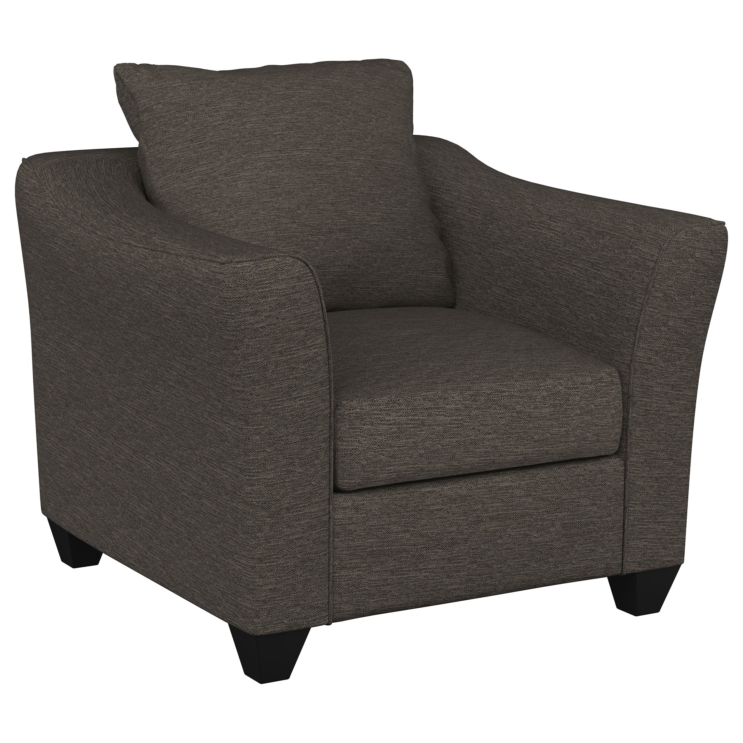 Salizar Upholstered Flared Arm Accent Chair - Image 4