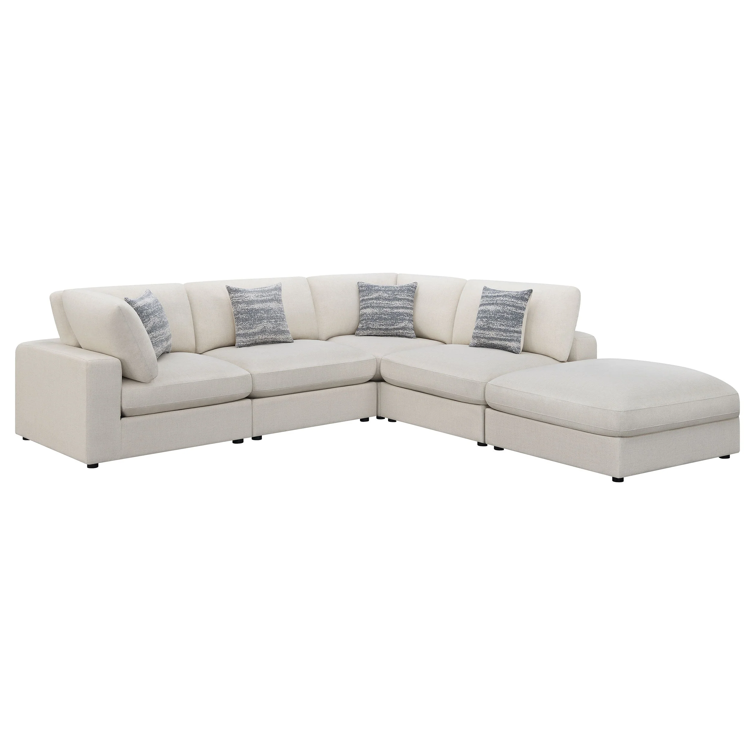 Serene Upholstered Modular Sectional Sofa - Image 15