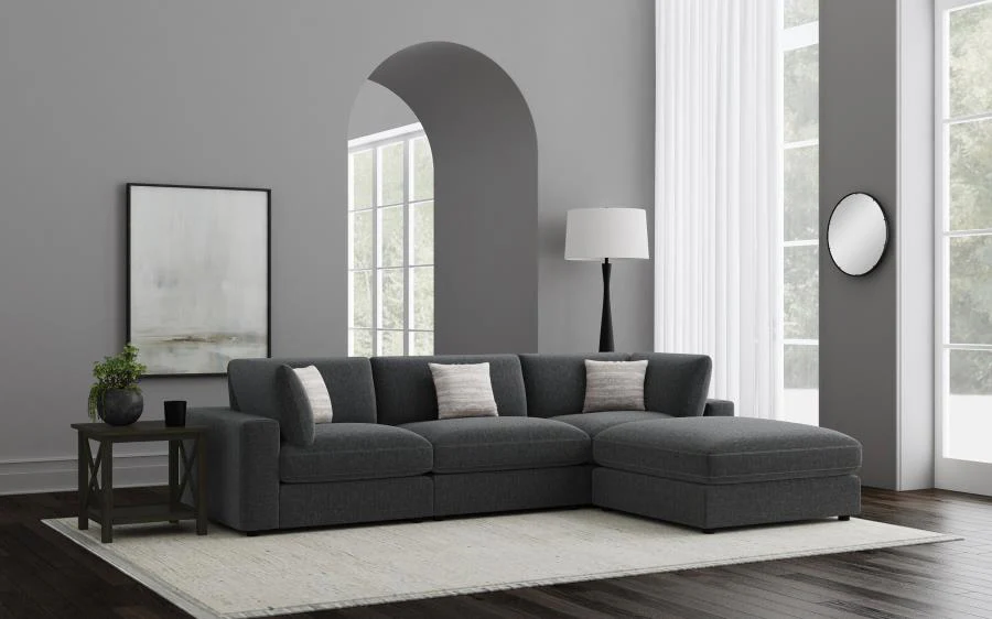 Serene Upholstered Modular Sectional Sofa - Image 7