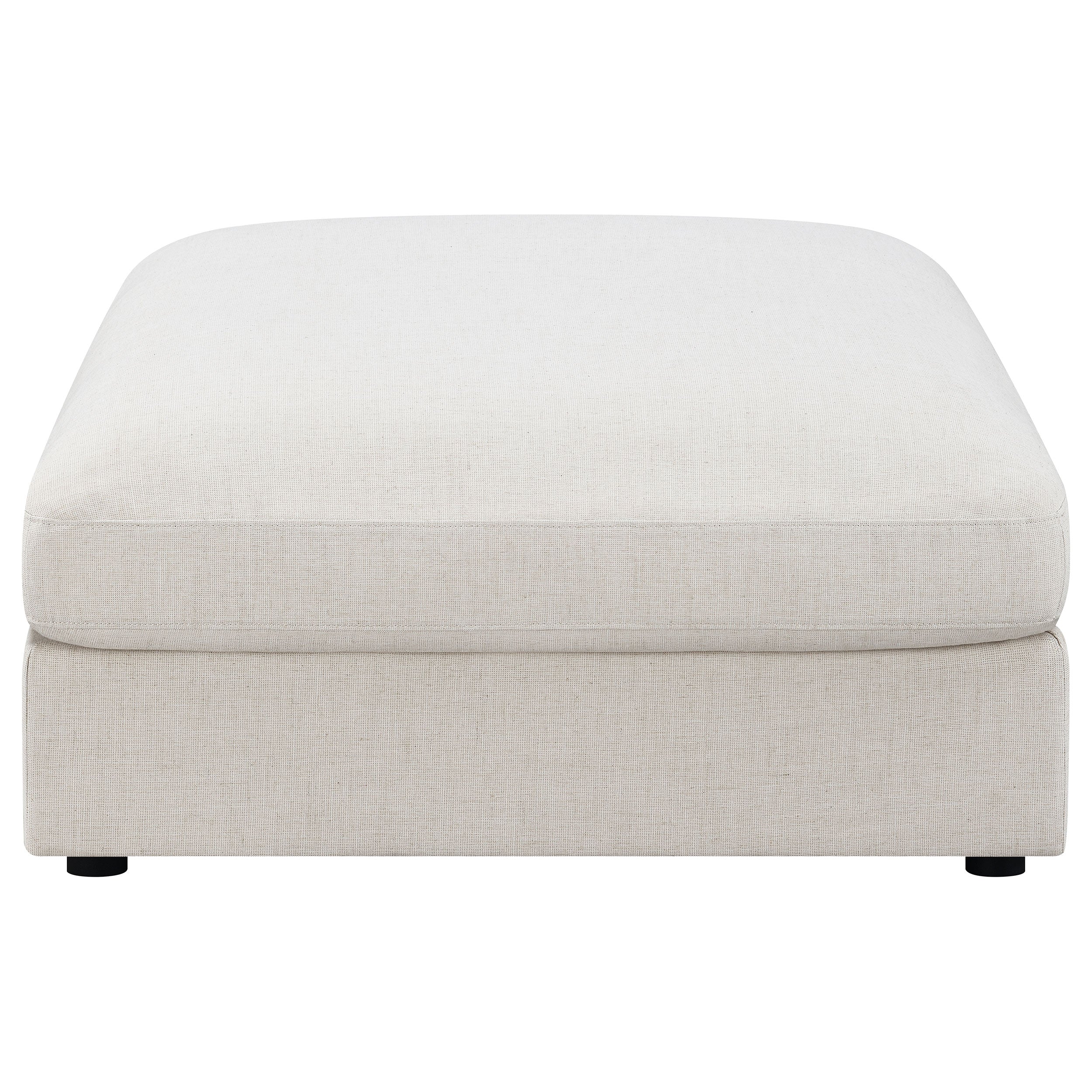 Serene Square Upholstered Ottoman - Image 7