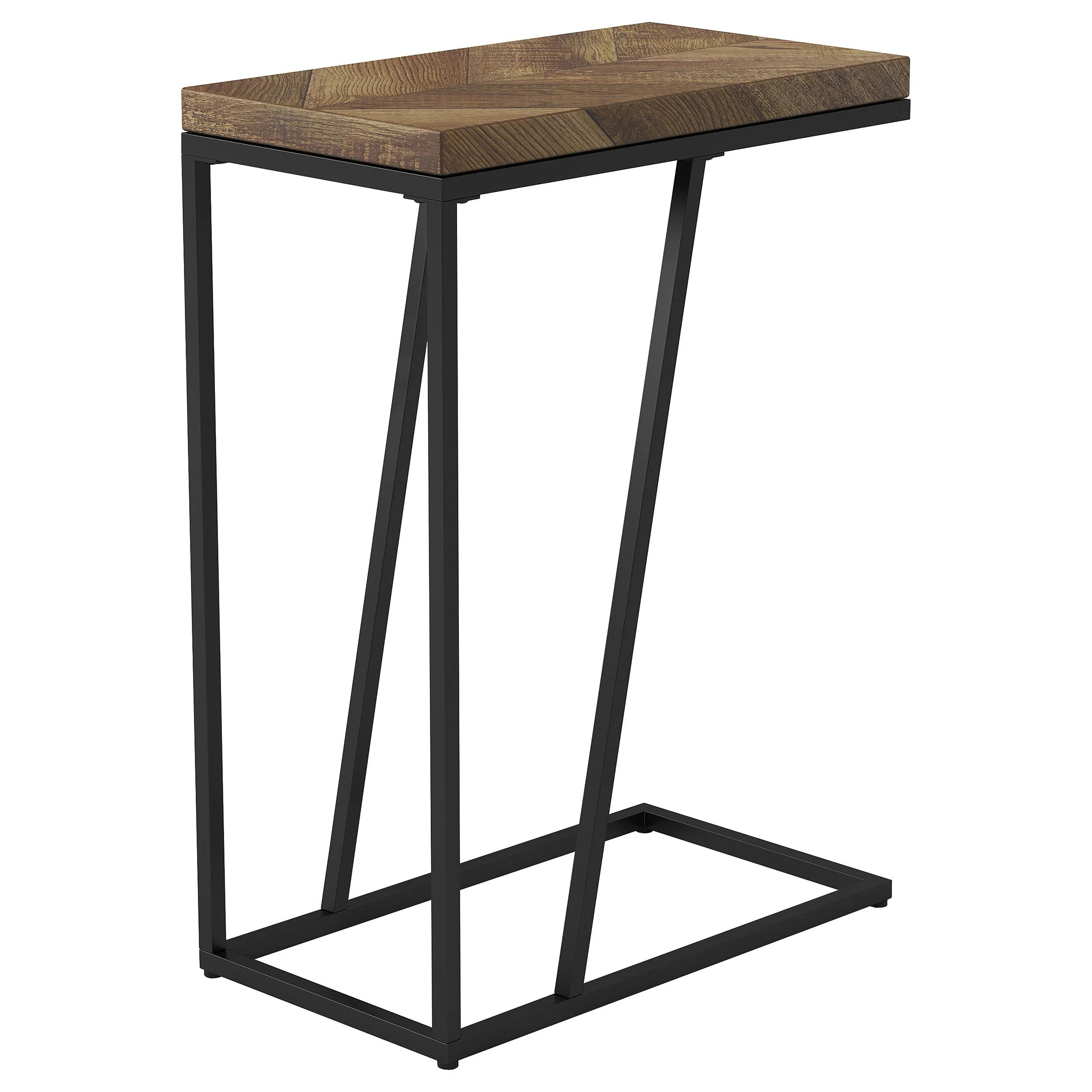Sergio Engineered Wood C-Shaped Sofa Side Table - Image 10