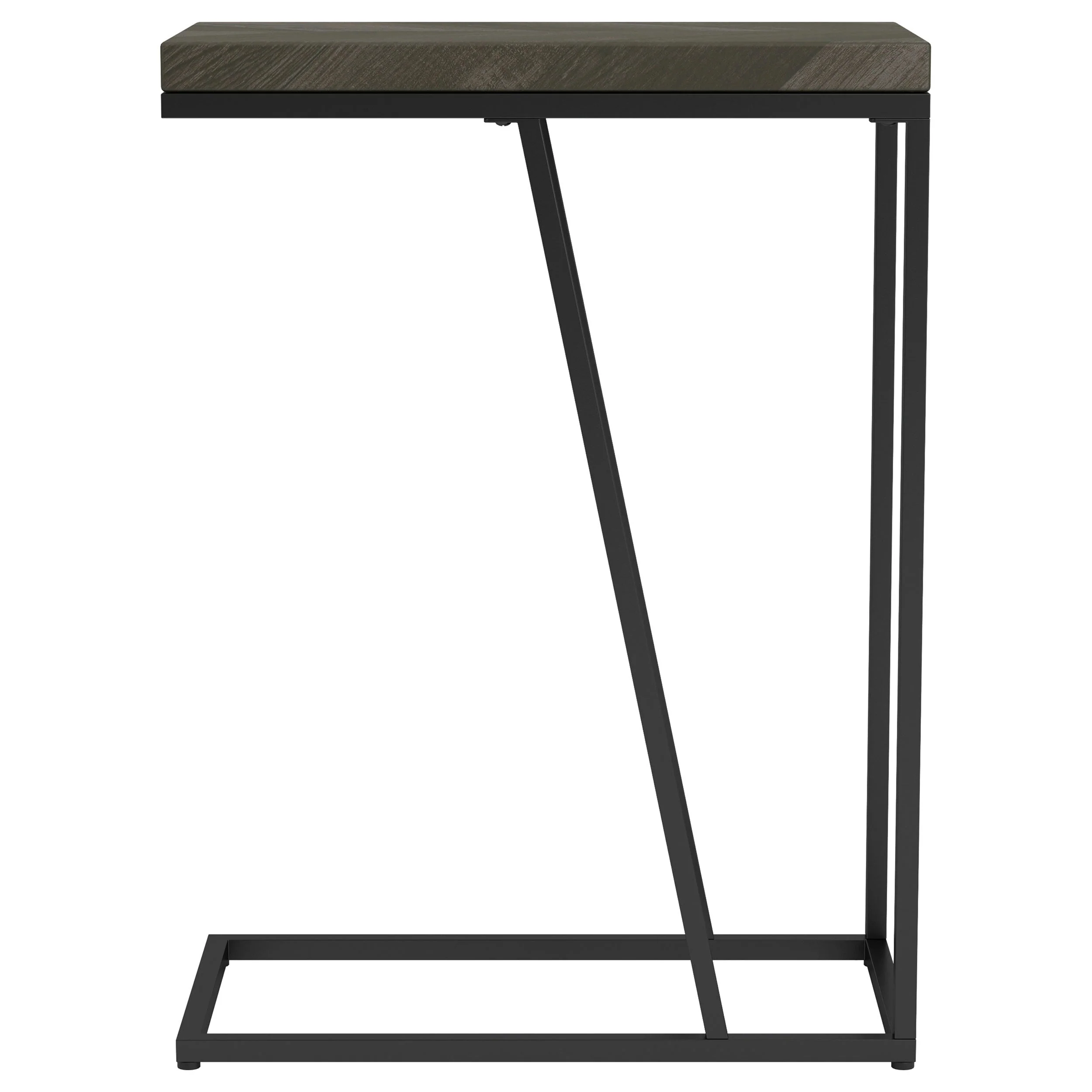 Sergio Engineered Wood C-Shaped Sofa Side Table - Image 11