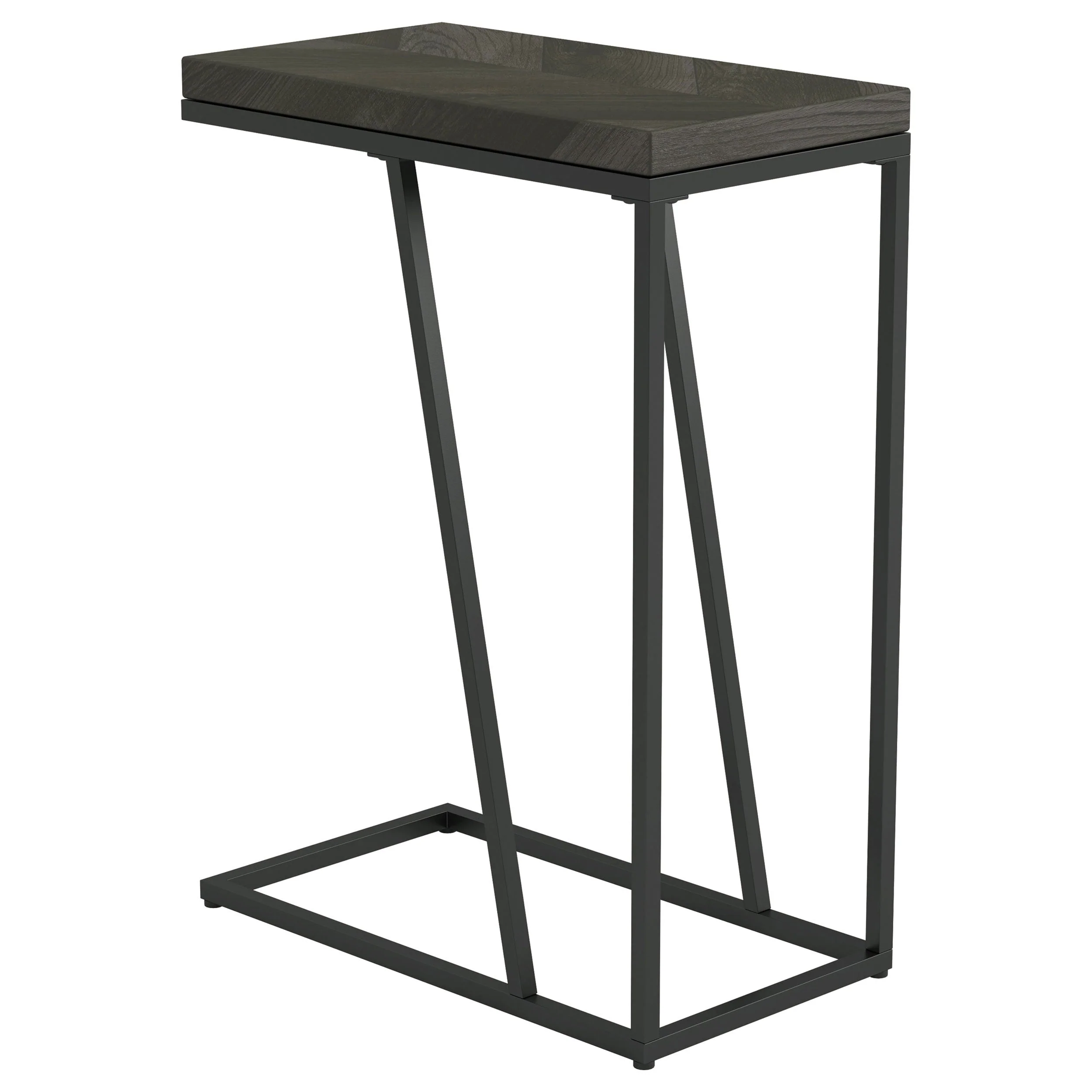 Sergio Engineered Wood C-Shaped Sofa Side Table - Image 13