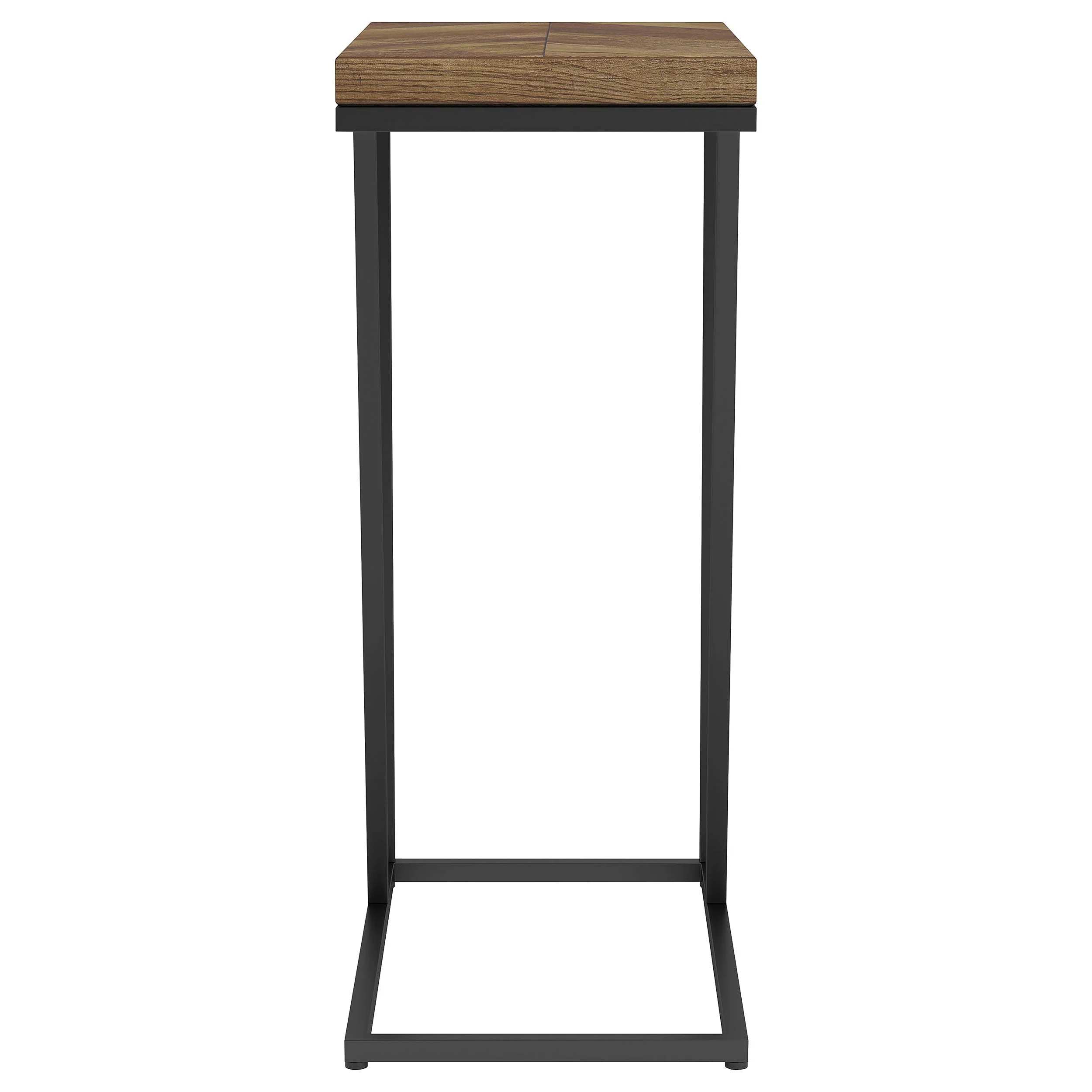 Sergio Engineered Wood C-Shaped Sofa Side Table - Image 14