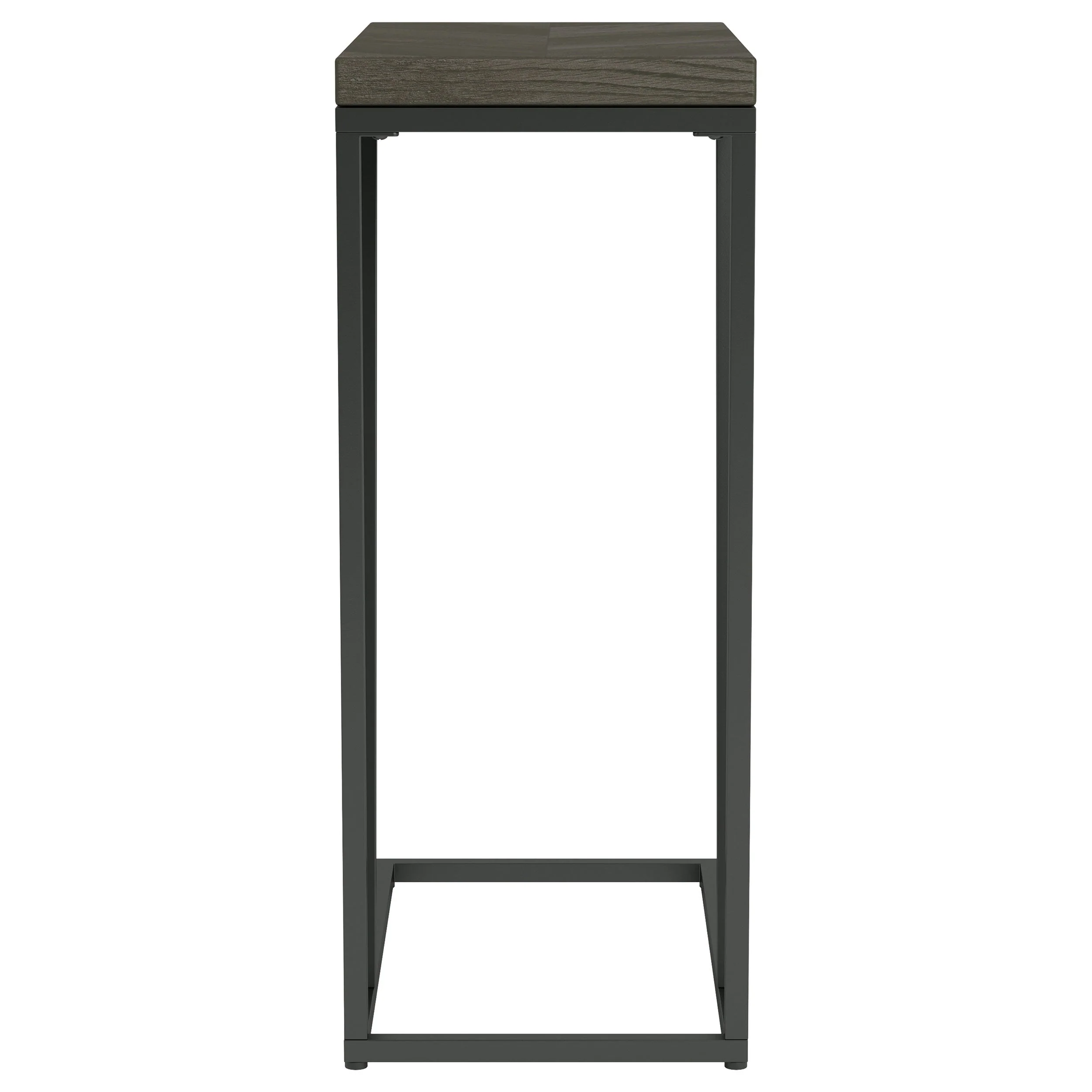 Sergio Engineered Wood C-Shaped Sofa Side Table - Image 15