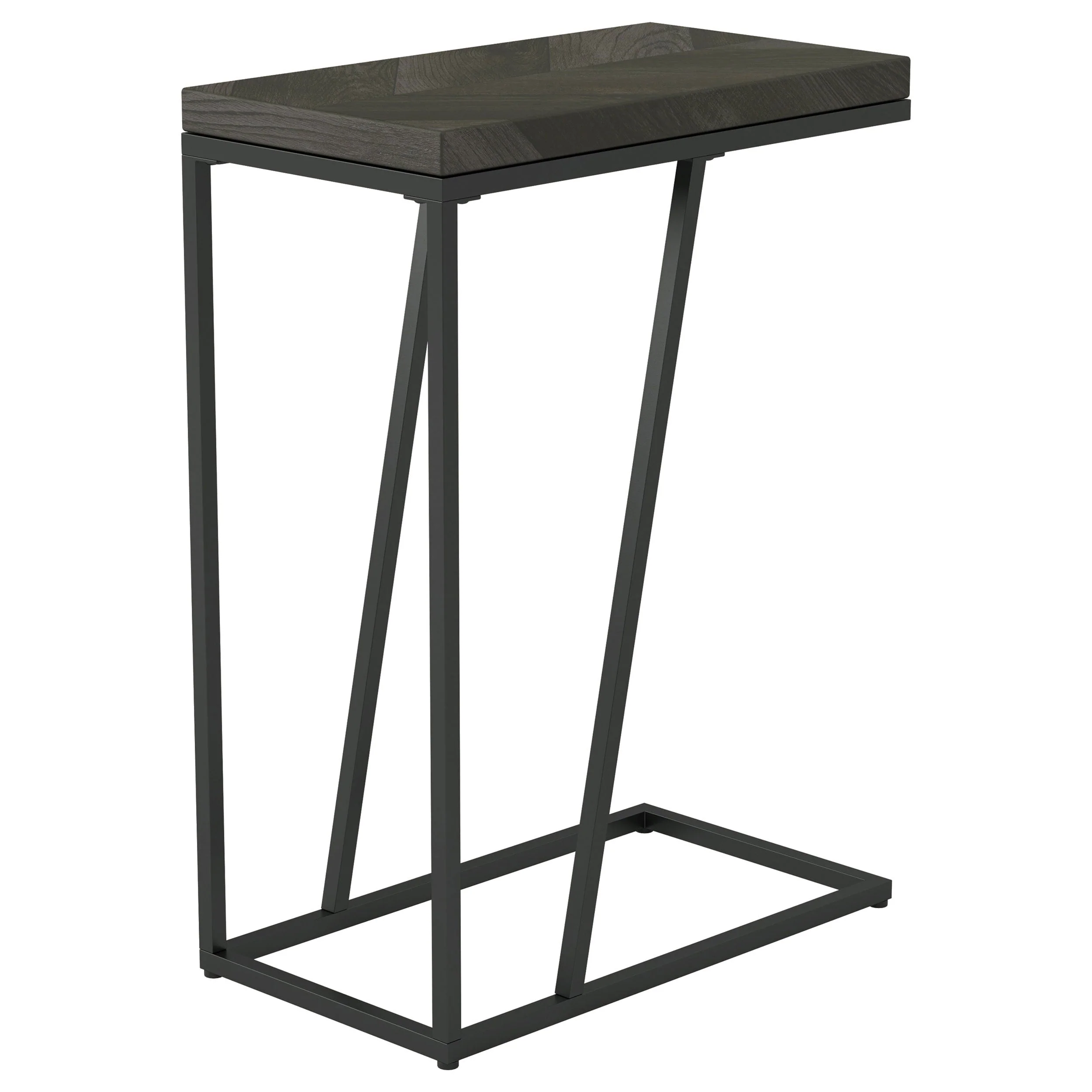 Sergio Engineered Wood C-Shaped Sofa Side Table - Image 17