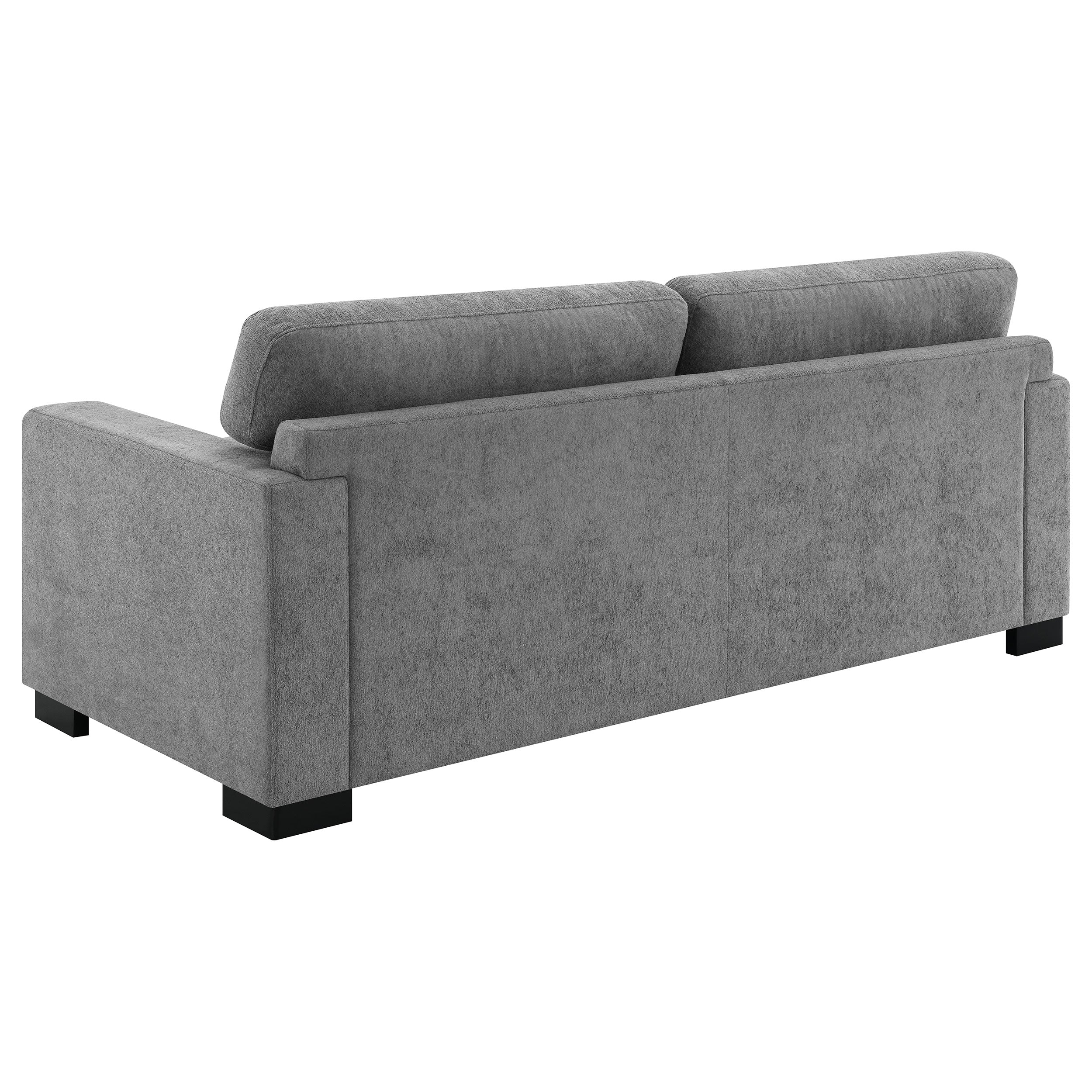 Simpson Upholstered Sofa Sleeper with Queen Mattress Grey - Image 9