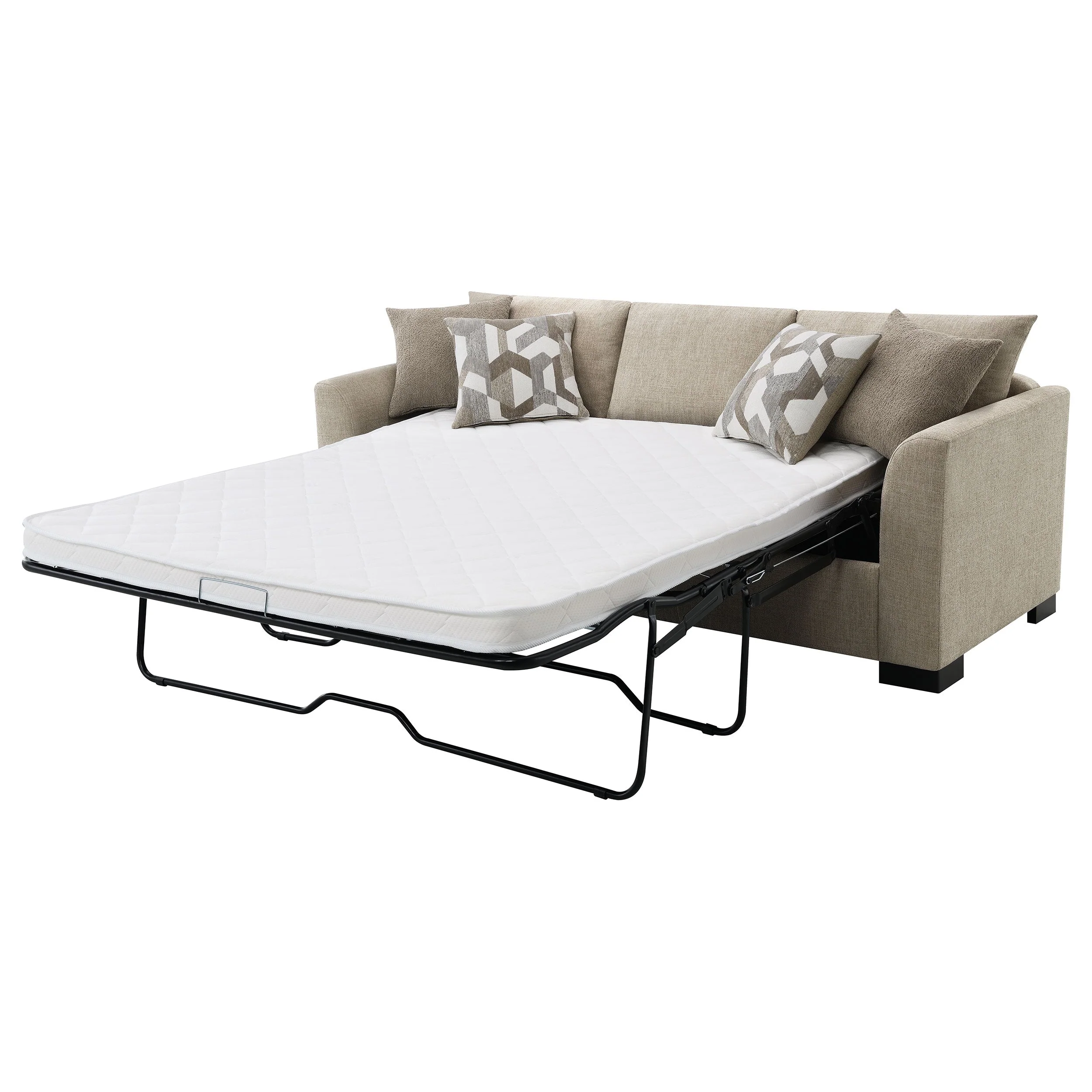 Storey Upholstered Sleeper Sectional Chaise Sofa - Image 29