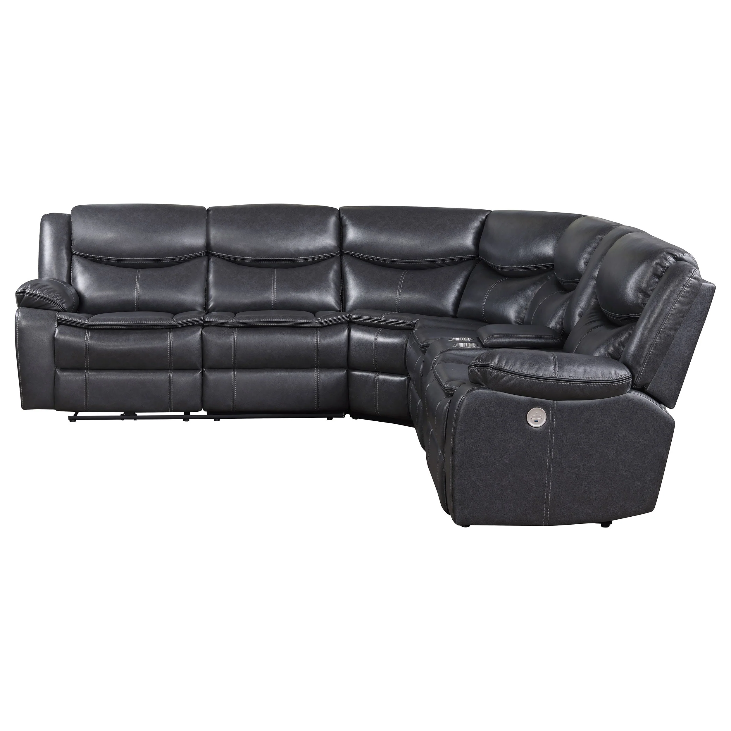 Sycamore Upholstered Power Reclining Sectional Sofa - Image 12