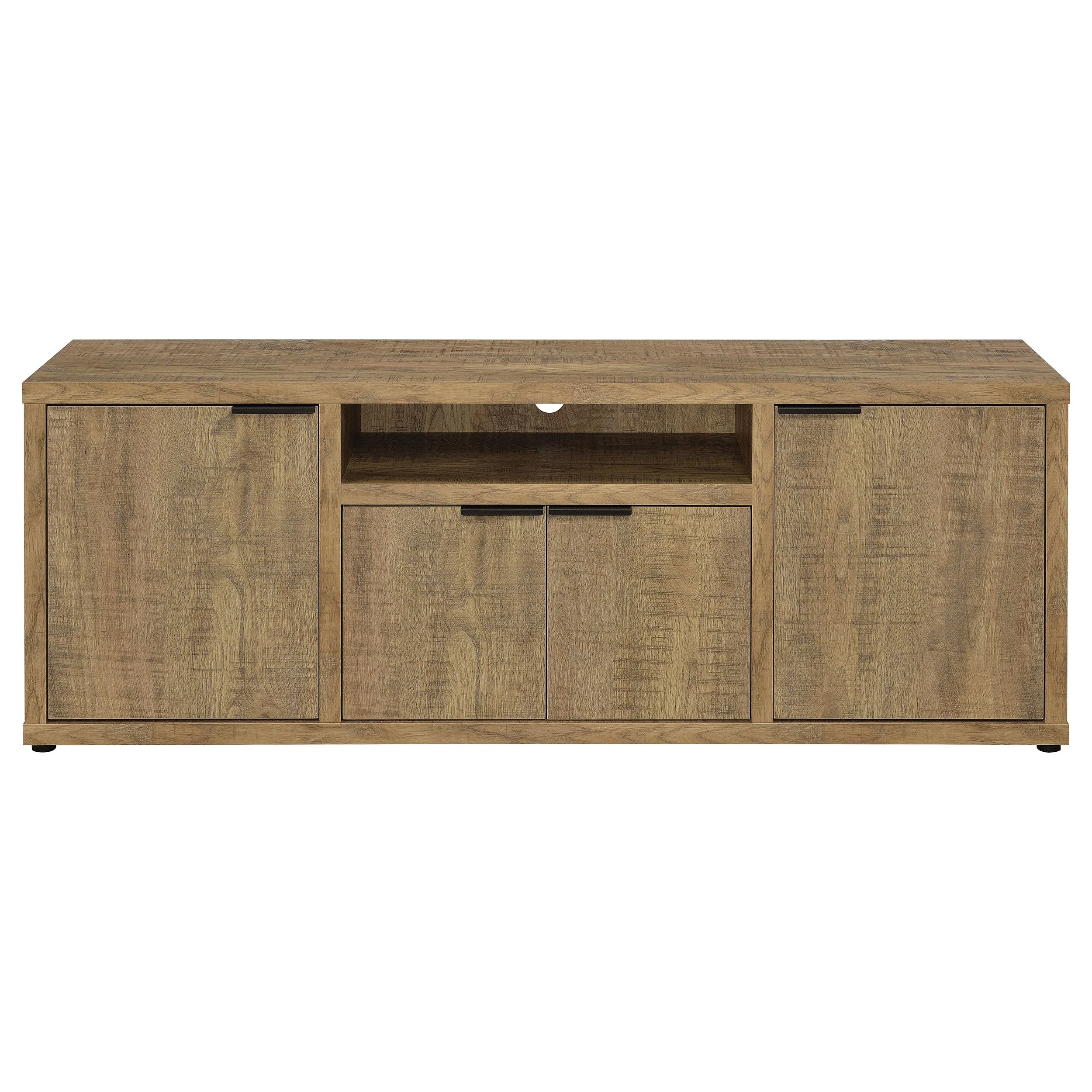 Tabby 4-door Engineered Wood 60-inch TV Stand Mango - Image 5