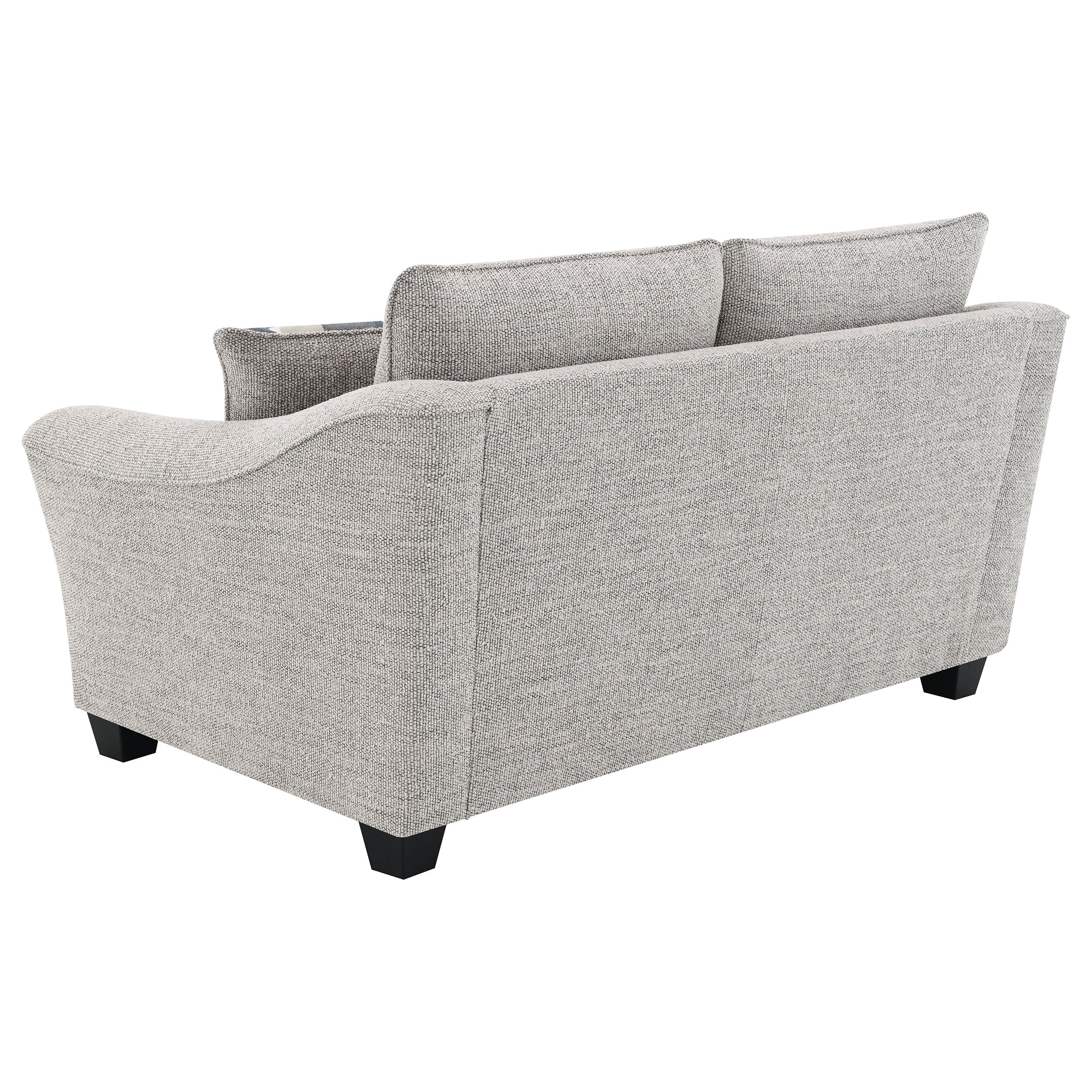 Tomkins Boucle Upholstered Sofa Set Light Grey - Image 20