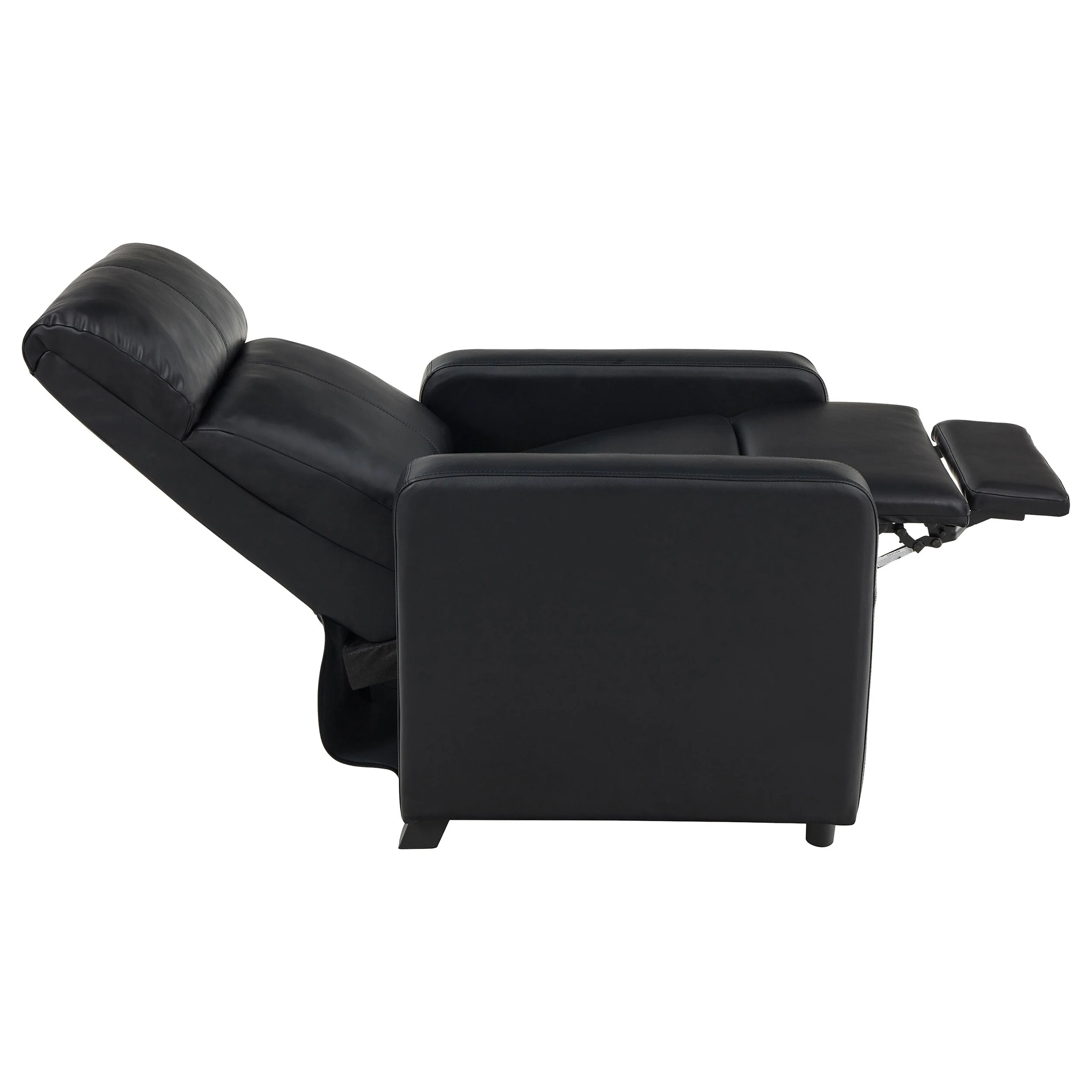 Toohey Upholstered Home Theater Push Back Recliner Black - Image 12