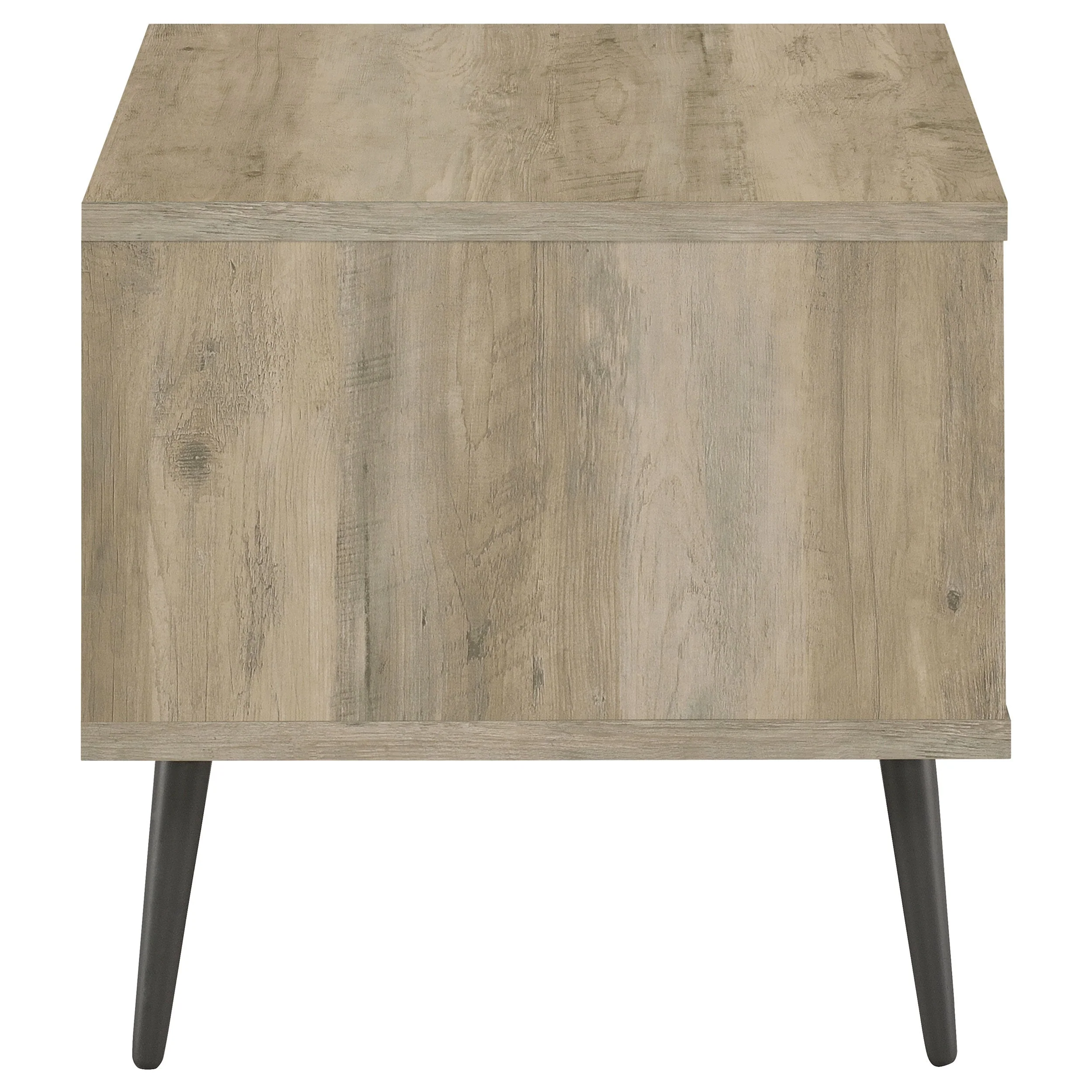 Welsh Square Engineered Wood Side End Table Distressed Pine - Image 10