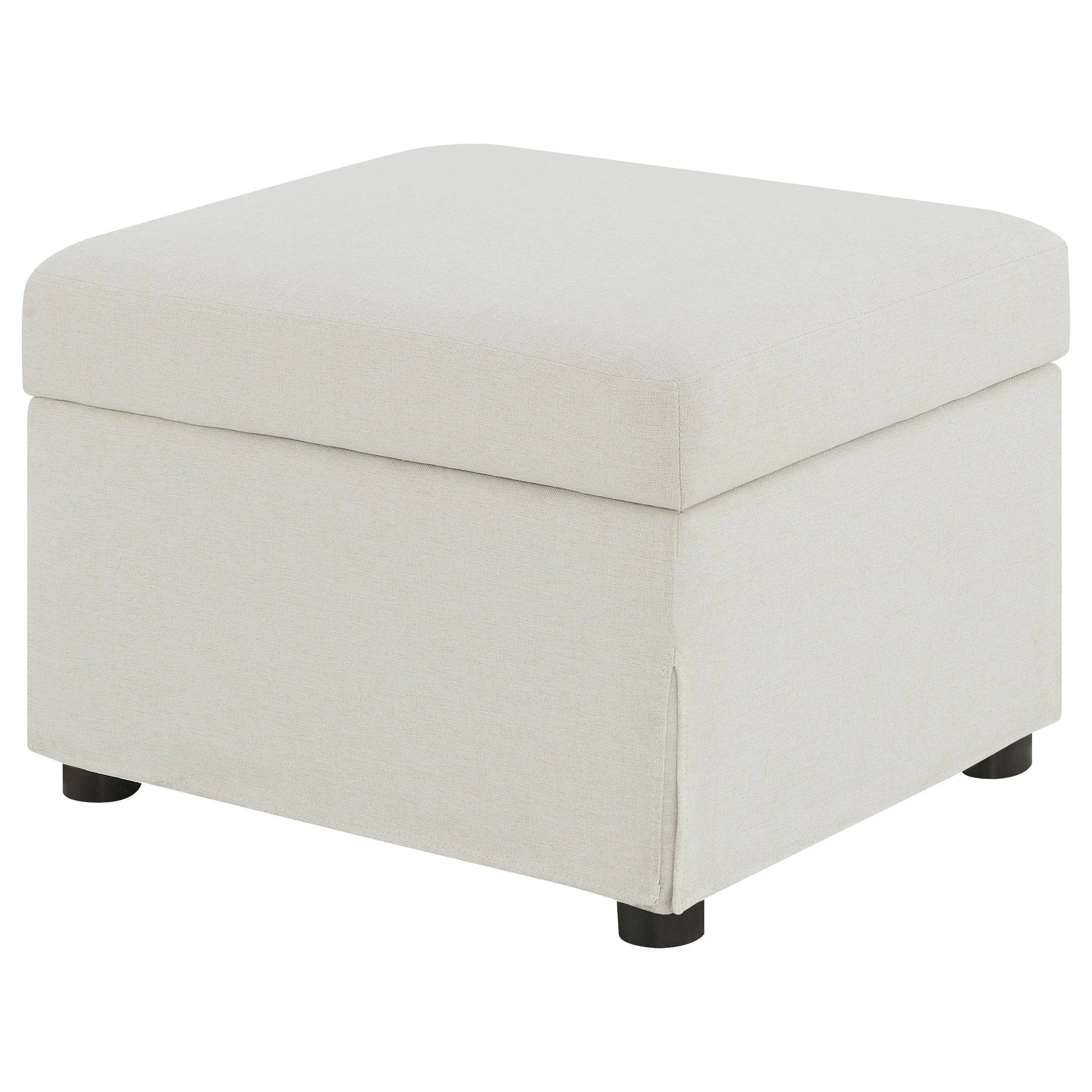 Winter Upholstered Hydraulic Lift Top Storage Ottoman - Image 13