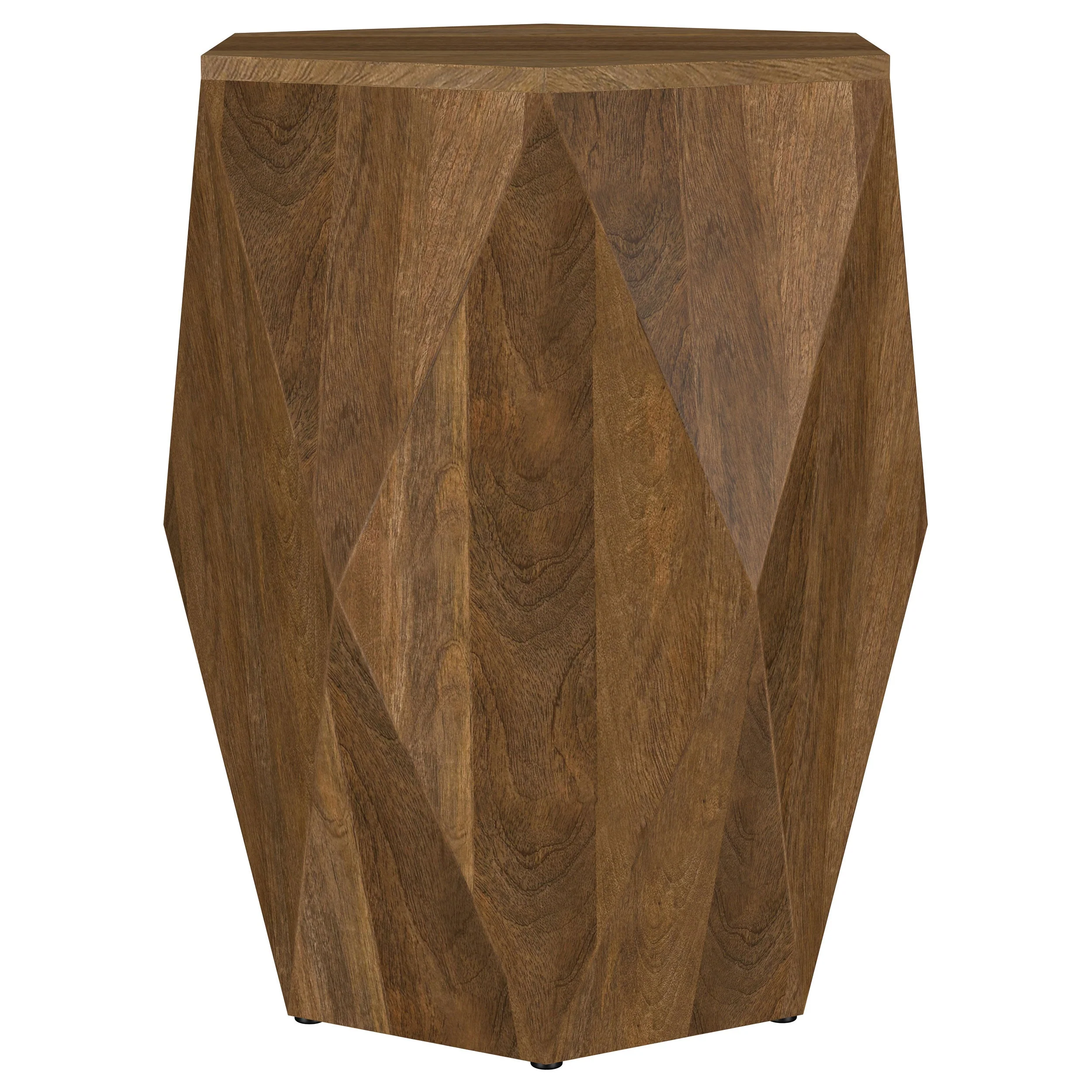 Zalika Solid Wood Coffee and End Table Set Natural - Image 9