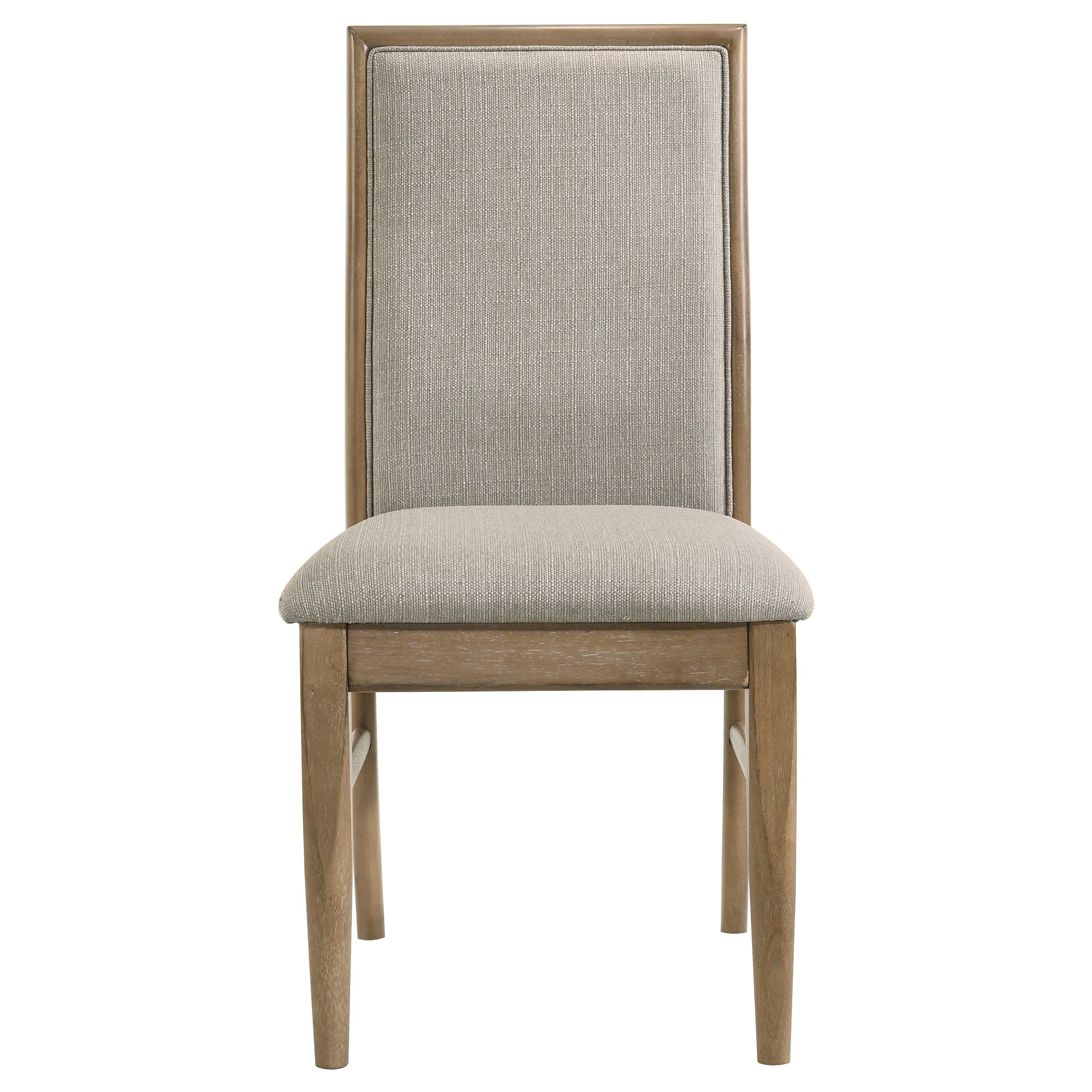 Adina Extension Dining Set Distressed Light Brown - Image 33