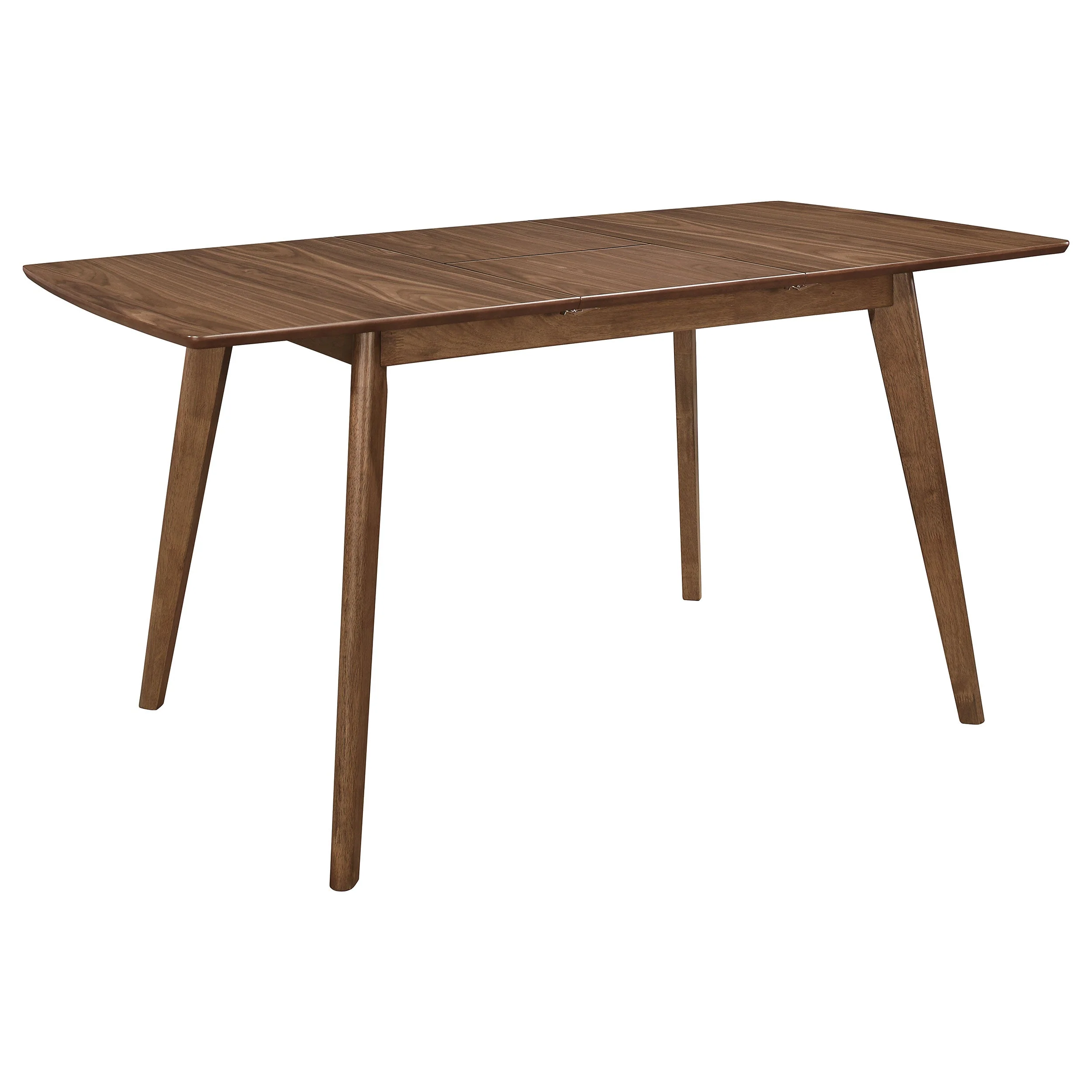 Alfredo Butterfly Leaf Dining Set Natural Walnut - Image 7