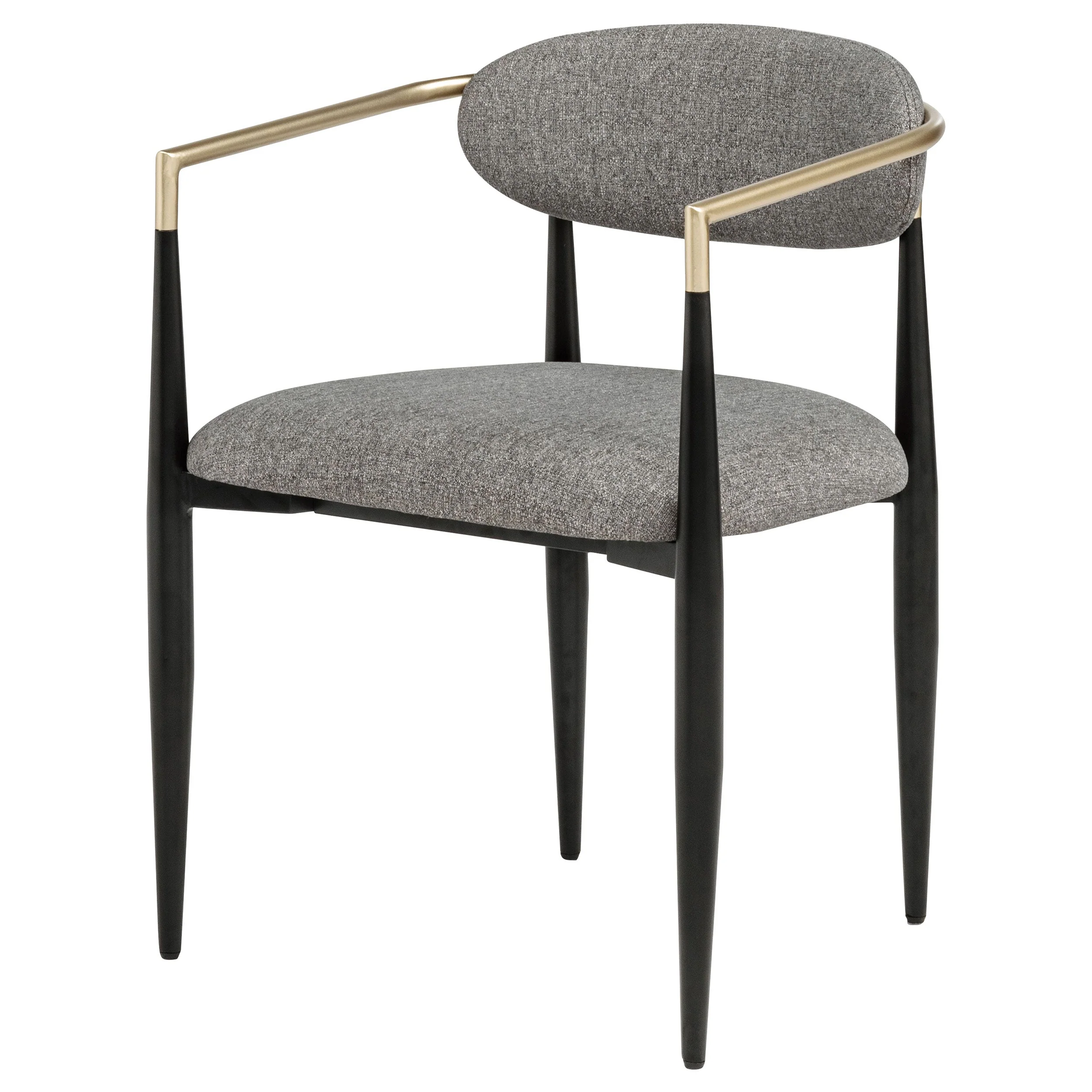 Alexis Fabric Upholstered Dining Arm Chair (Set of 2) - Image 11