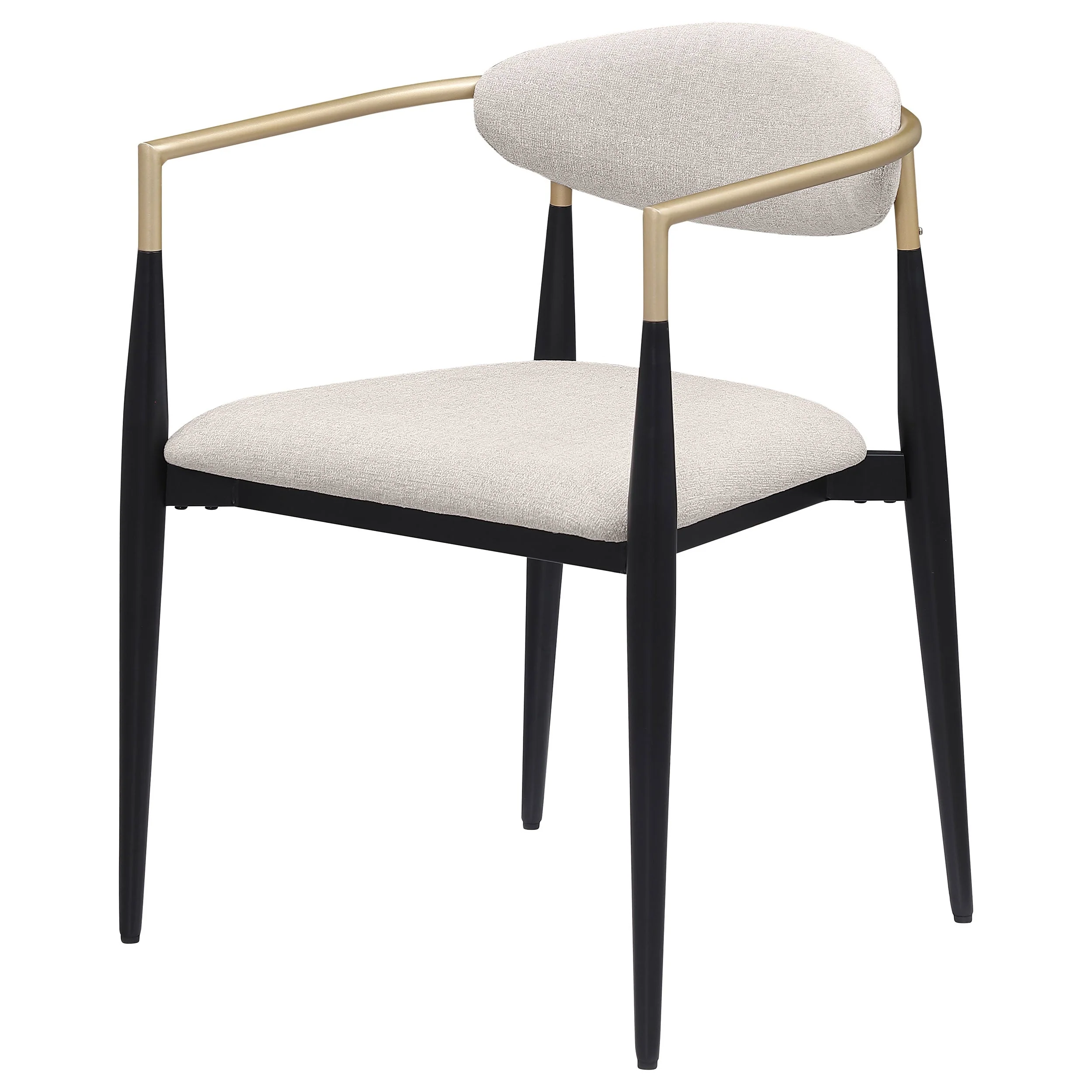 Alexis Fabric Upholstered Dining Arm Chair (Set of 2) - Image 12