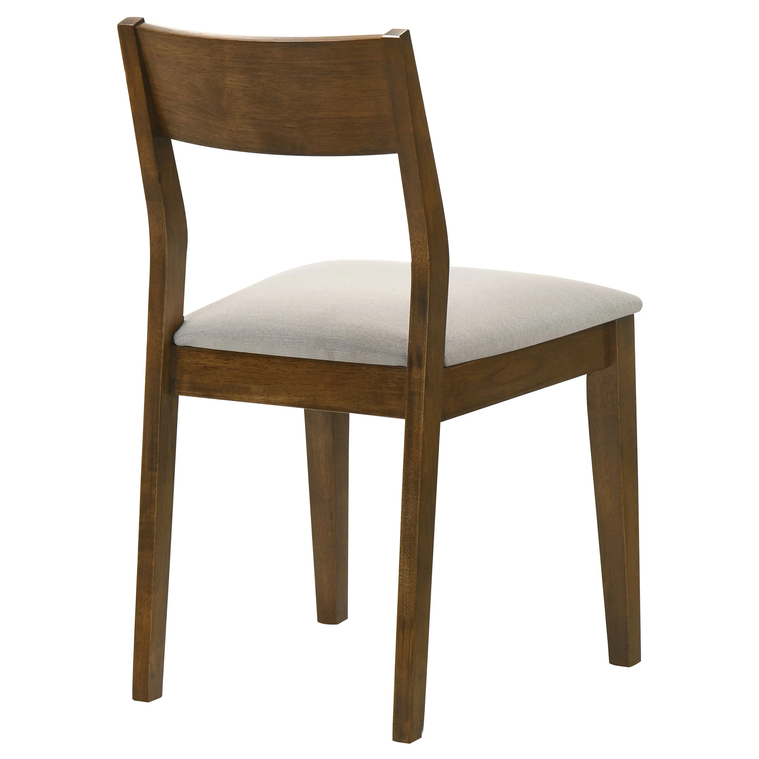 Almonte Dining Chair Upholstered Seat Dark Brown (Set of 2) - Image 9