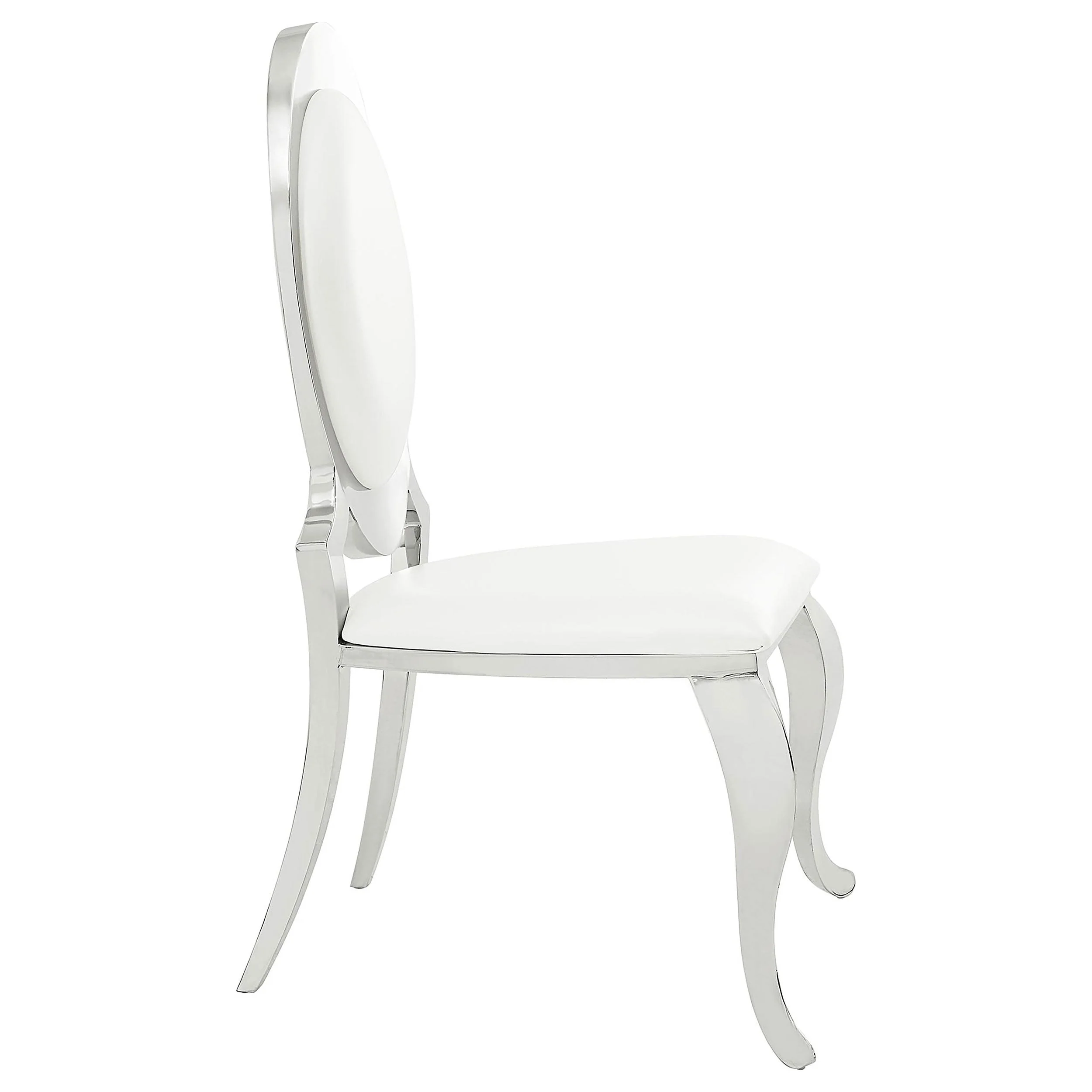 Anchorage Upholstered Dining Chair Cream White (Set of 2) - Image 10