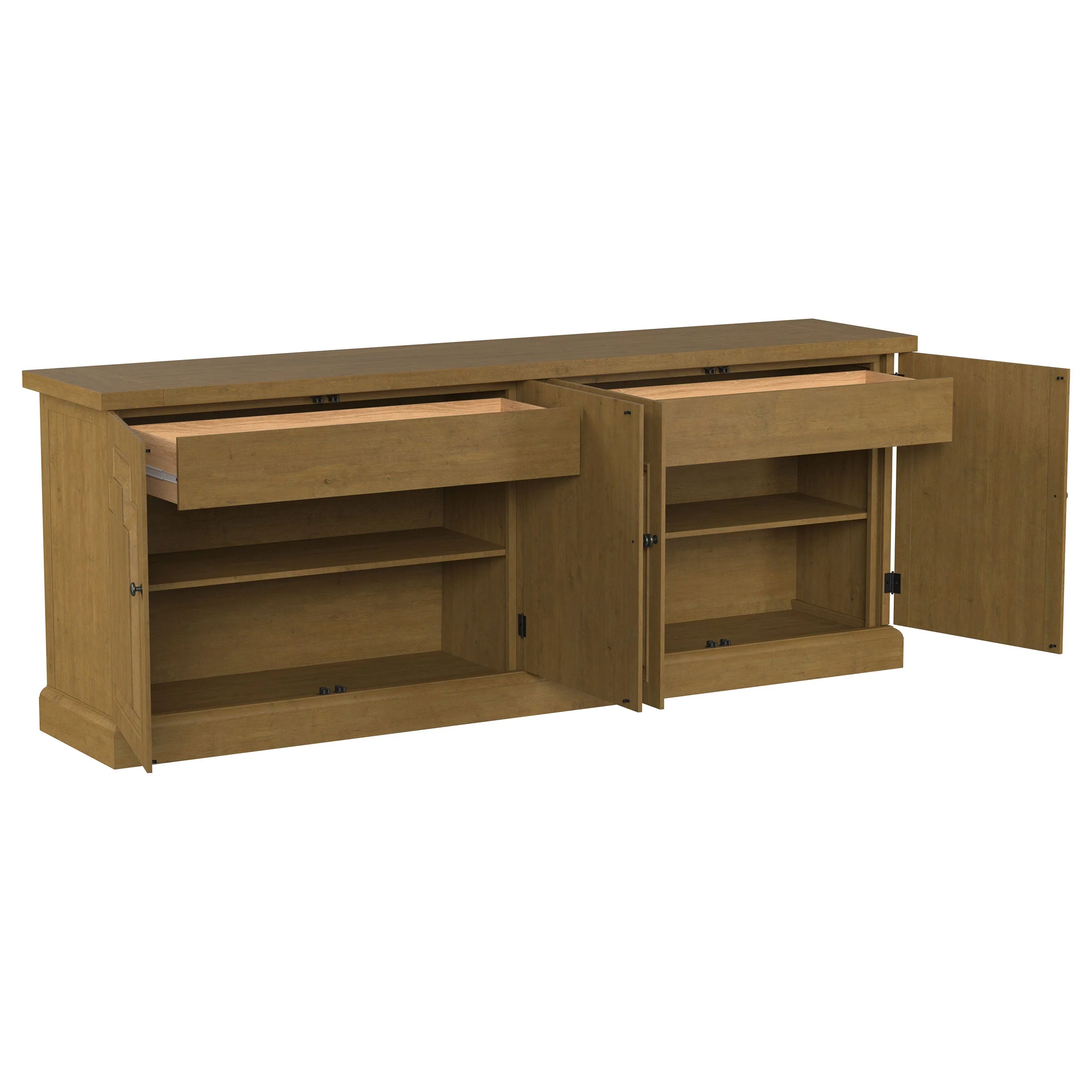 Florence 4-door Dining Sideboard Buffet Cabinet - Image 7