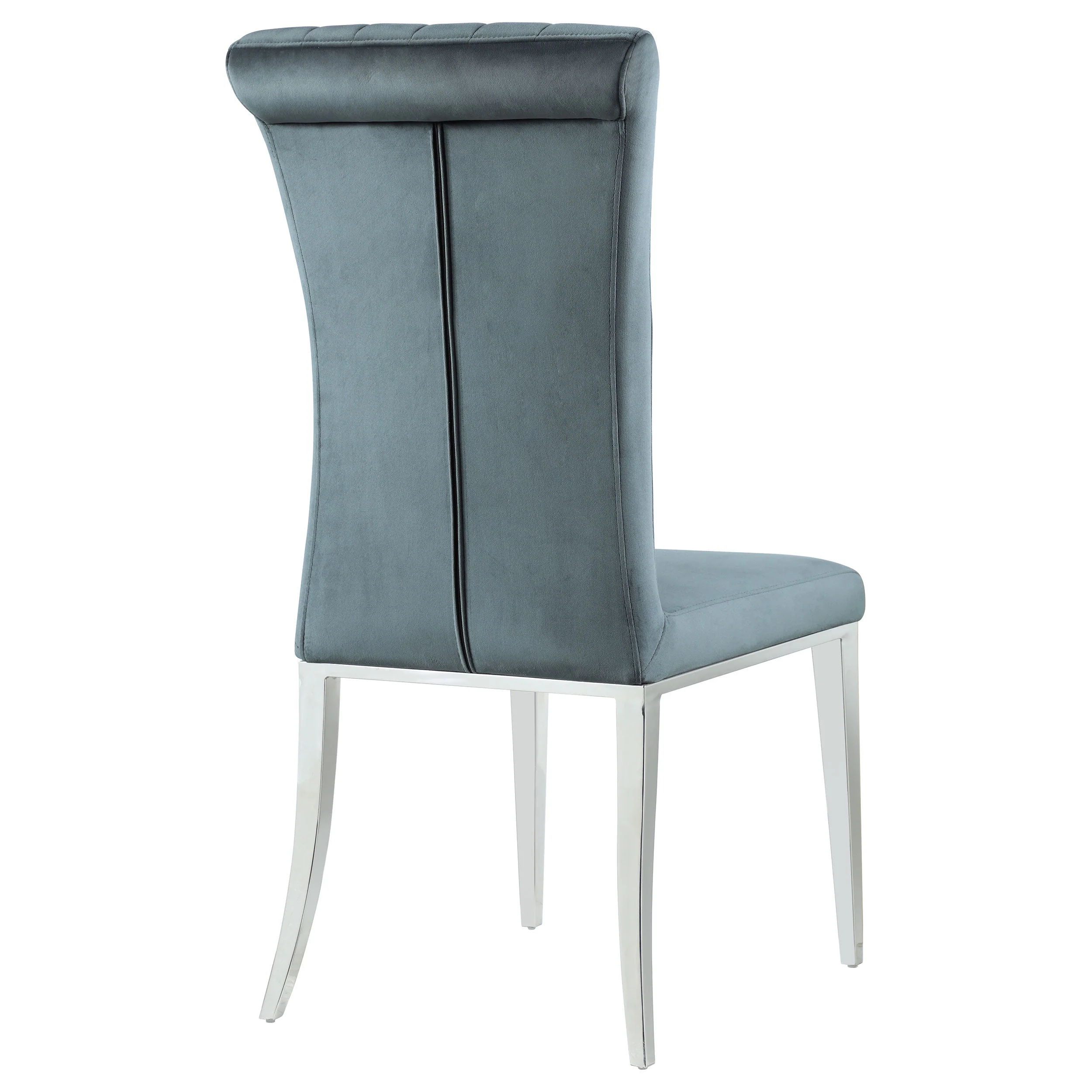 Beaufort Upholstered Dining Side Chair Steel Grey (Set of 2) - Image 10