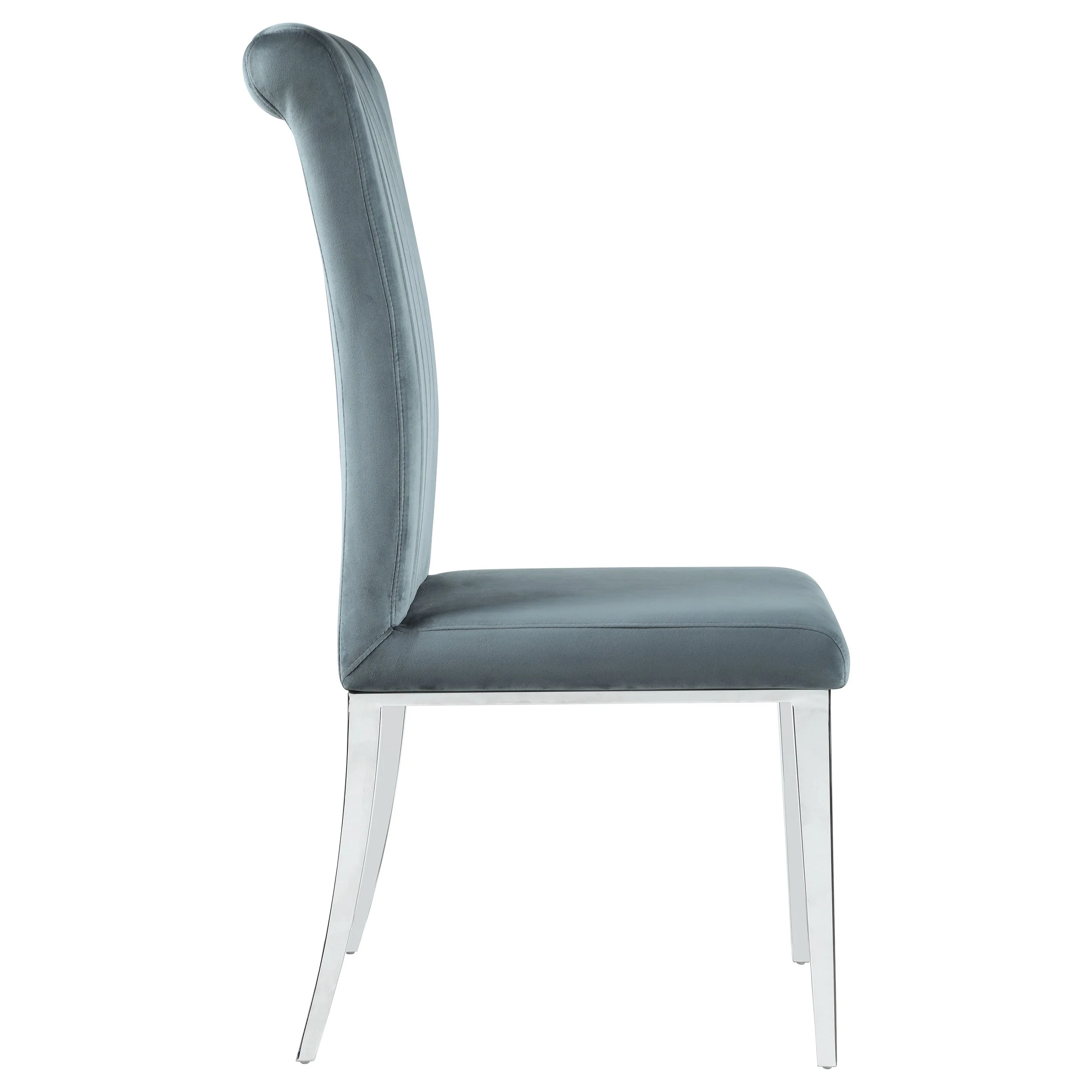 Beaufort Upholstered Dining Side Chair Steel Grey (Set of 2) - Image 11