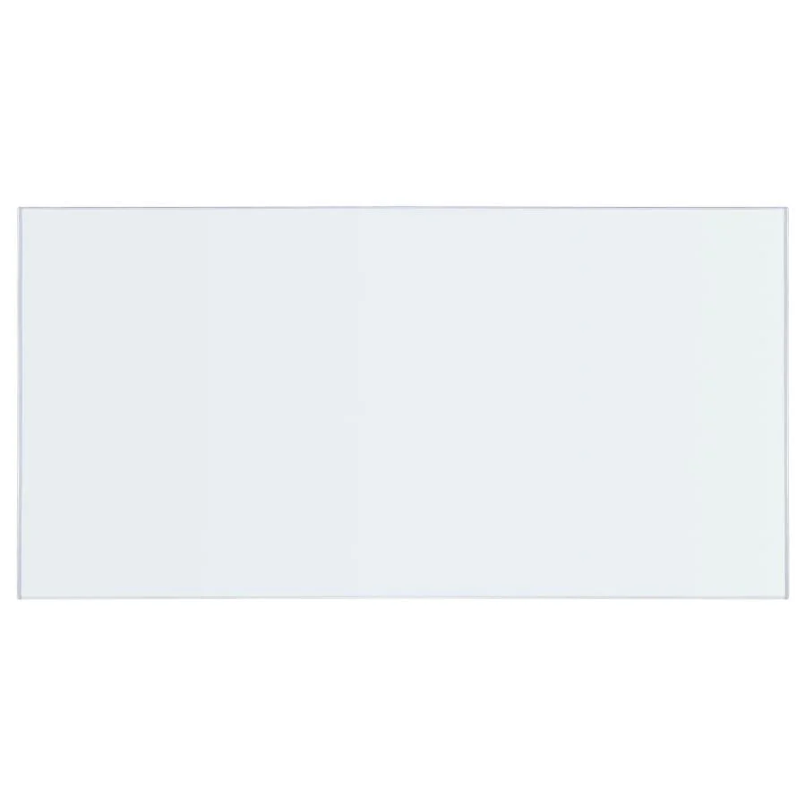 52x27-inch 6mm Rectangular Clear Tempered Glass Top - Image 3