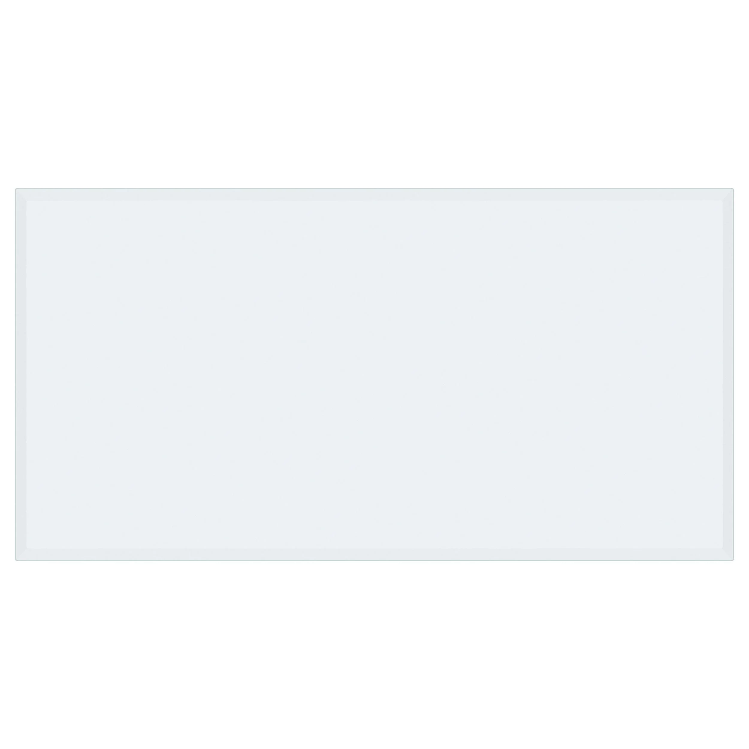52x27-inch 6mm Rectangular Clear Tempered Glass Top - Image 7
