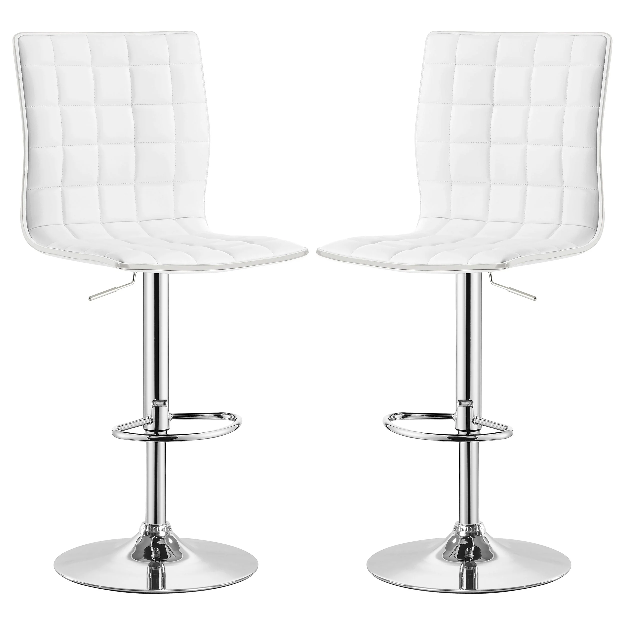Ashbury Upholstered Adjustable Bar Stool (Set of 2) - Image 4