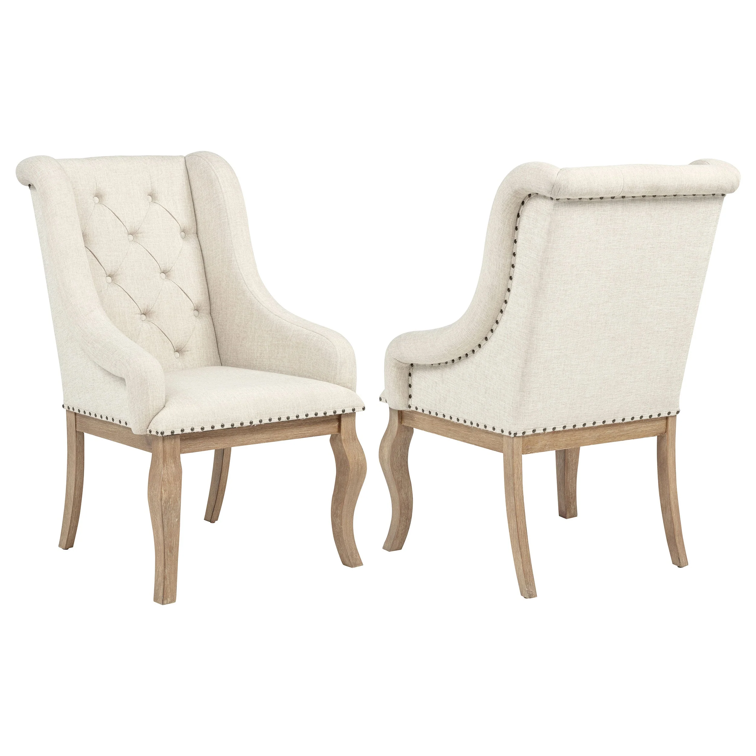 Brockway Upholstered Arm Chair (Set of 2) - Image 3