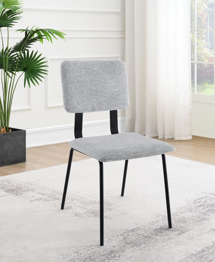 Calla Fabric Upholstered Dining Side Chair (Set of 2) - Image 2