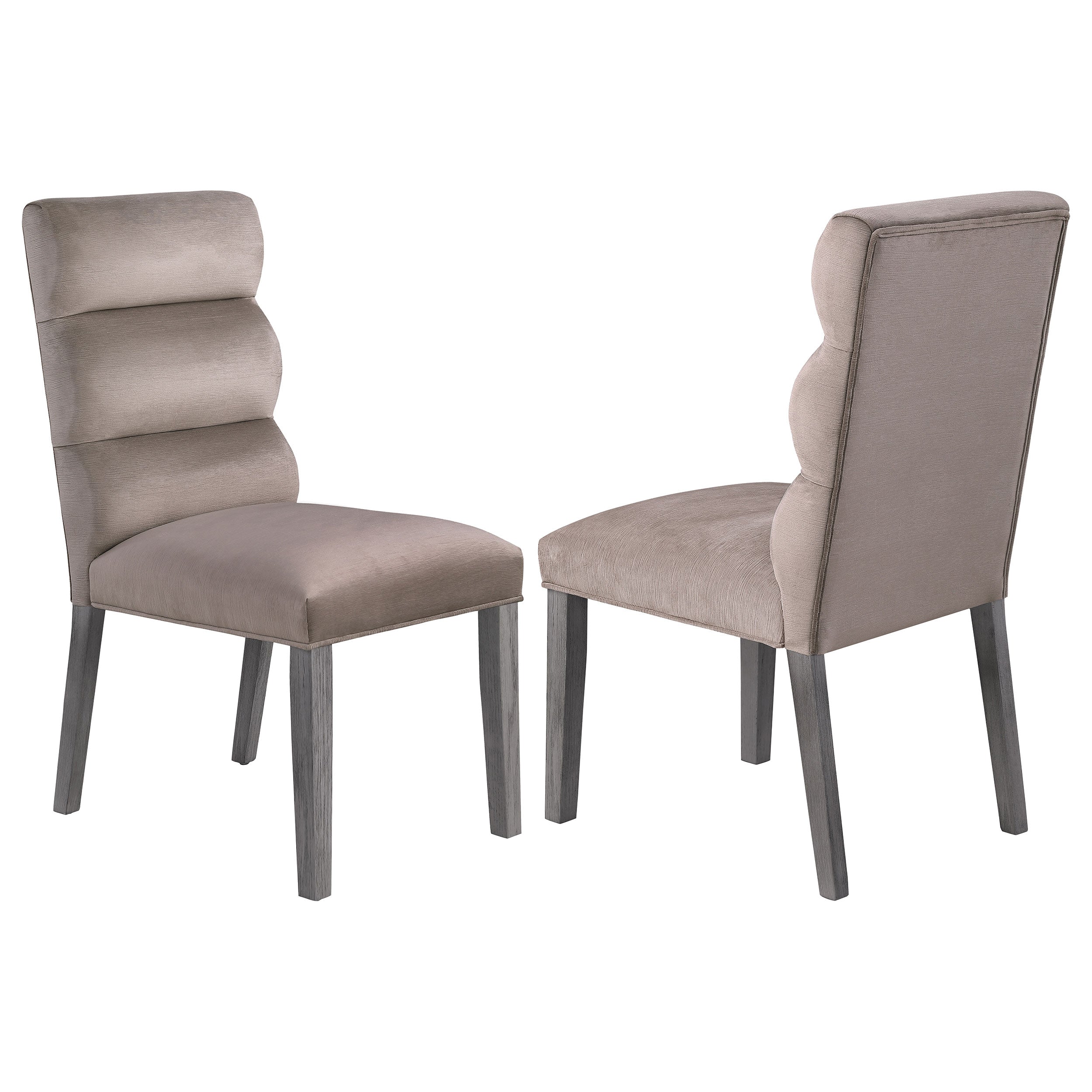 Carla Velvet Upholstered Dining Side Chair (Set of 2) - Image 4