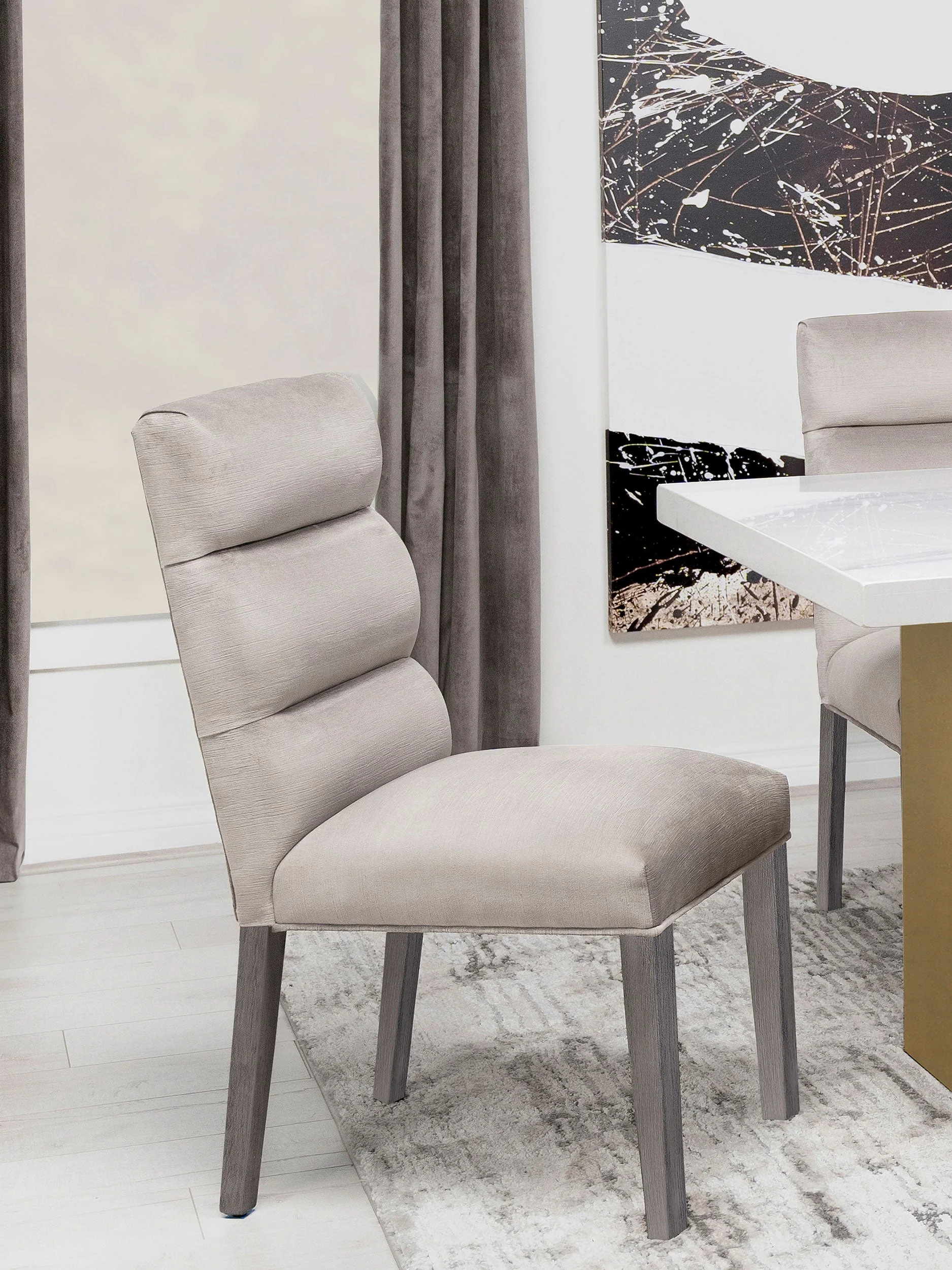 Carla Velvet Upholstered Dining Side Chair (Set of 2) - Image 5
