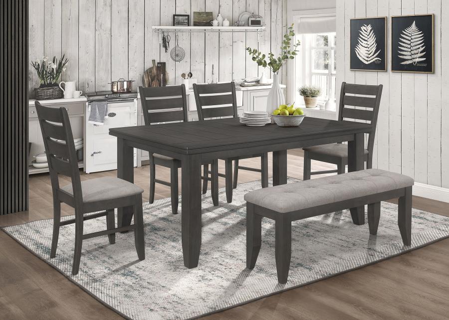 Dalila Rectangular Dining Table Set - Image 4