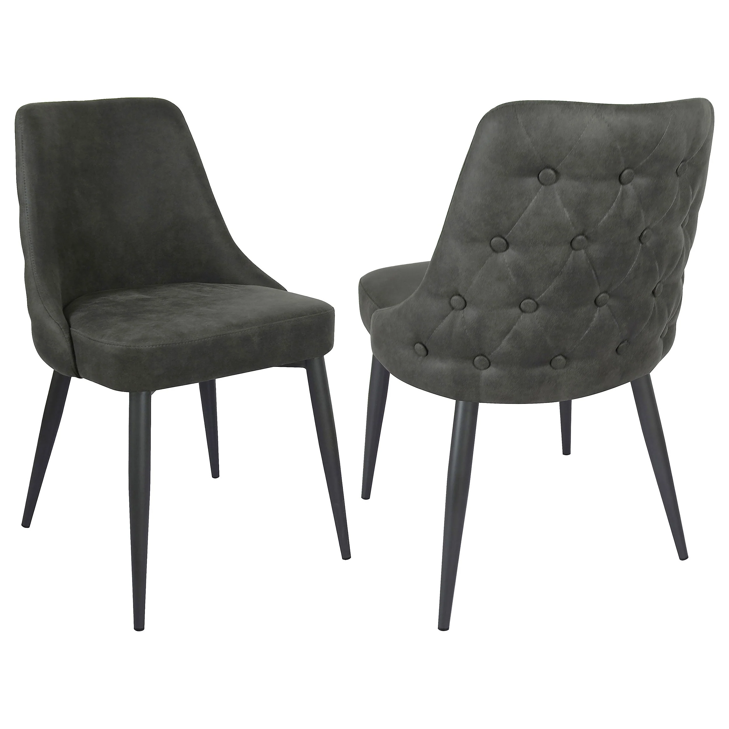 Cosmo Upholstered Dining Side Chair (Set of 2) - Image 4