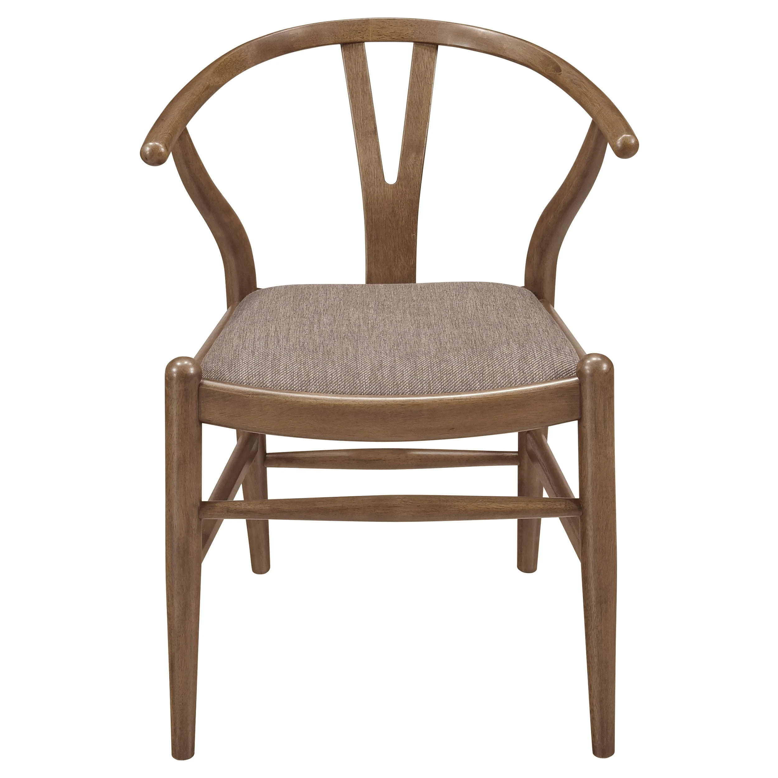 Dinah Wood Wishbone Dining Side Chair Walnut (Set of 2) - Image 5